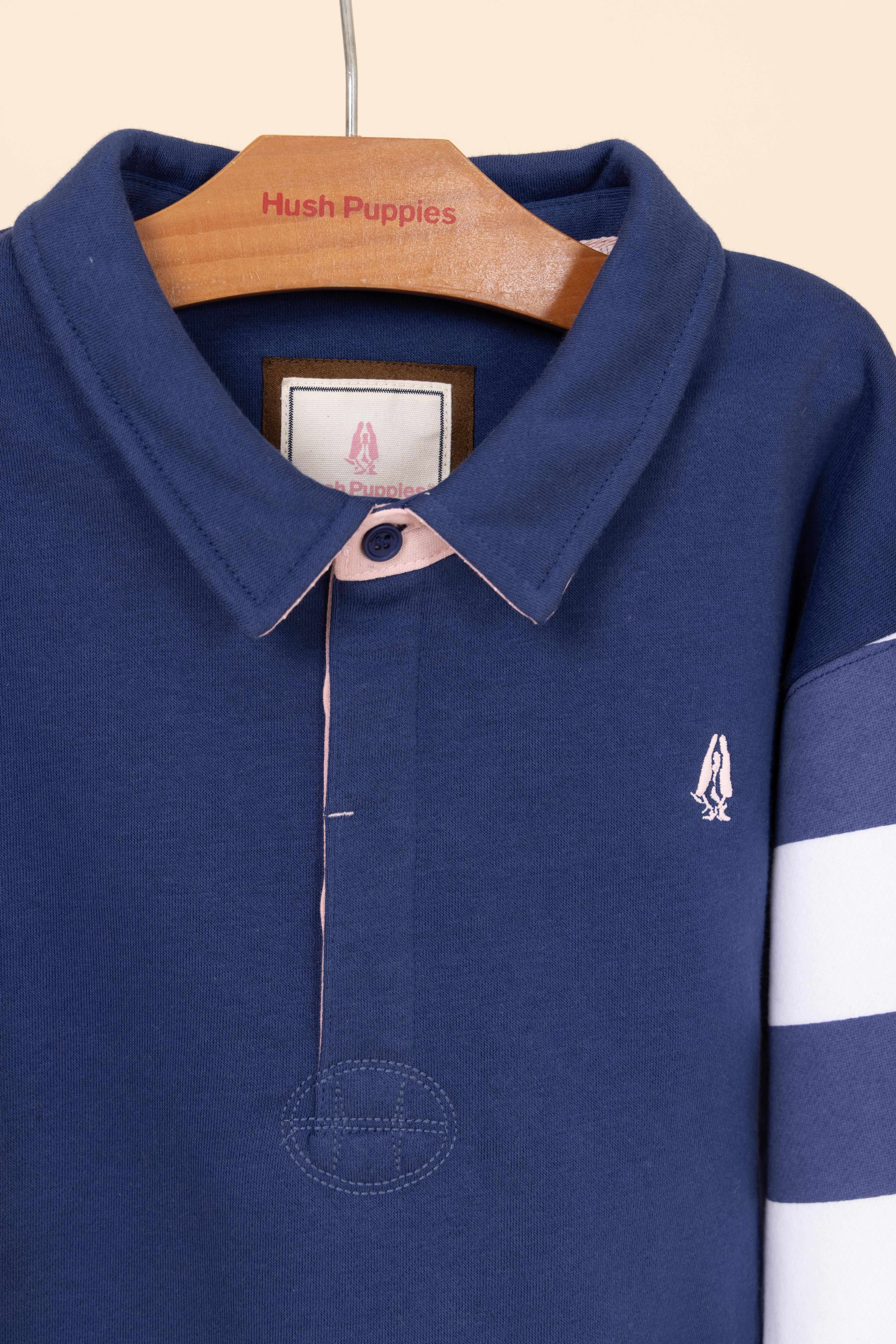 Polerón Niña Cleo Azul-1