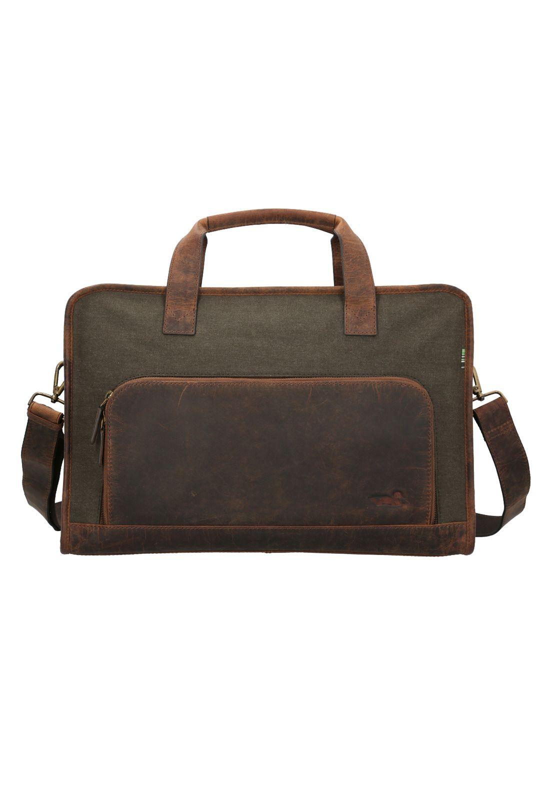 Maletin Cuero Verde Wx Avery Unisex-0