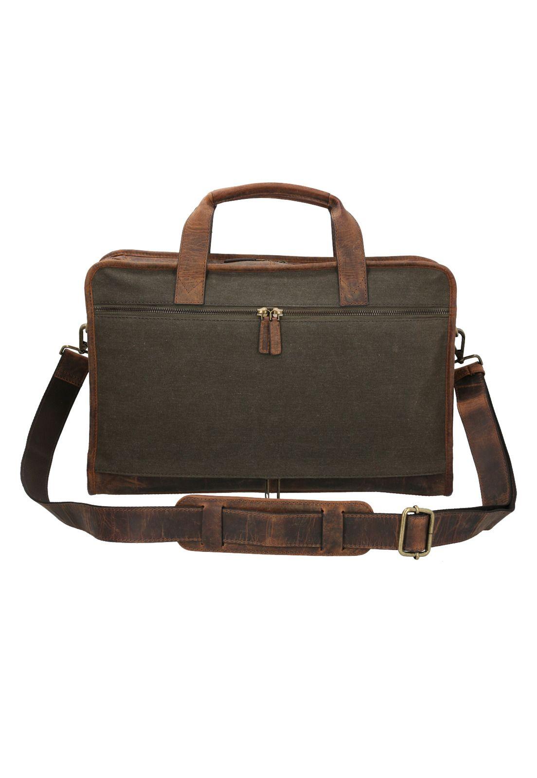 Maletin Cuero Verde Wx Avery Unisex-2