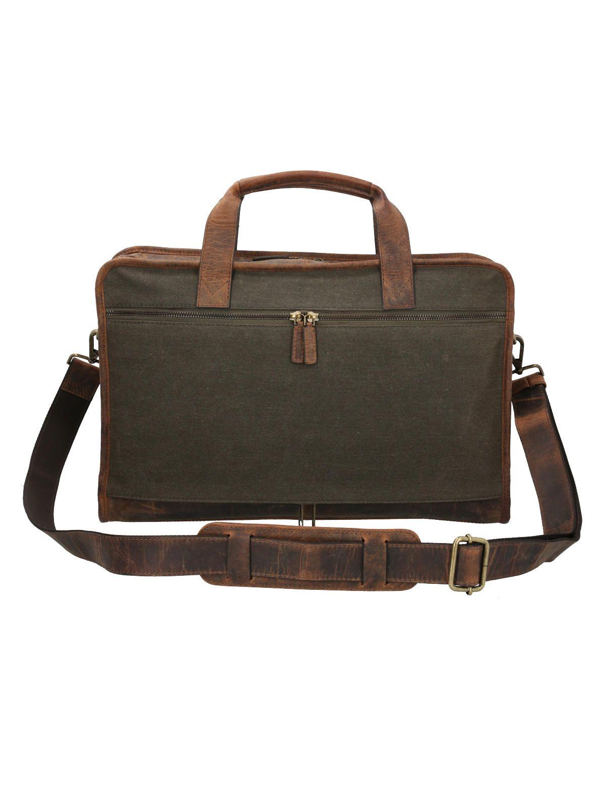 Maletin Cuero Verde Wx Avery Unisex-2