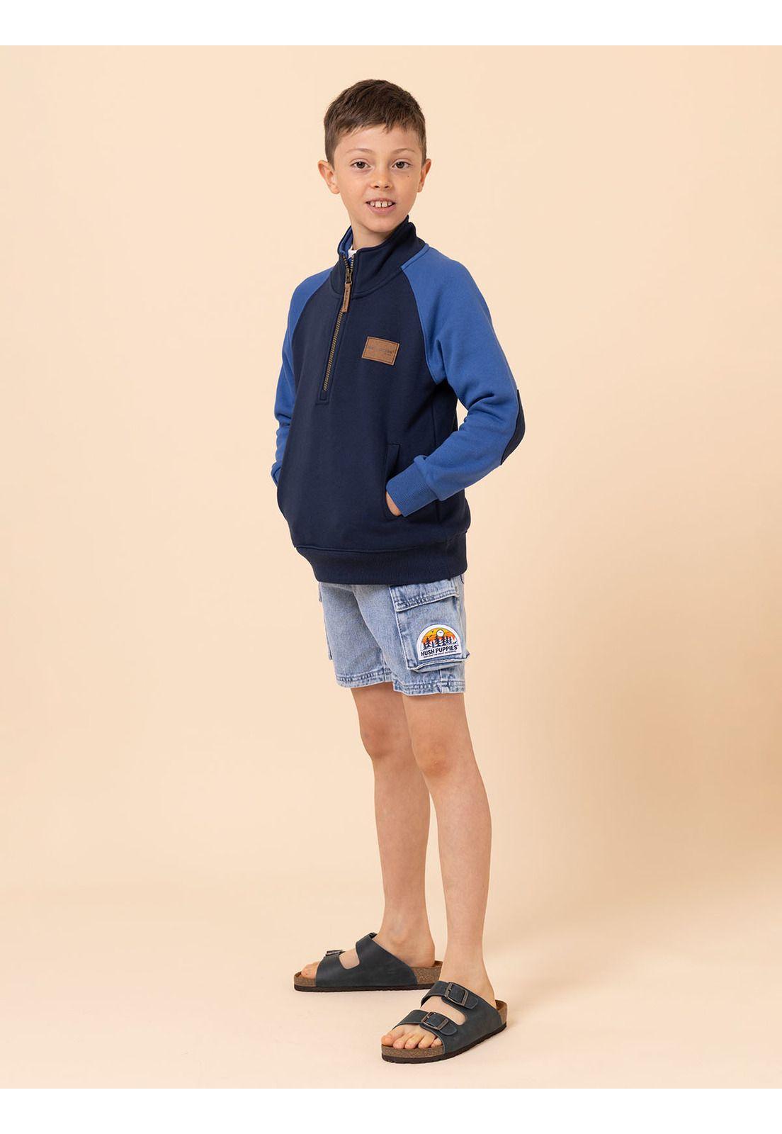 Short Niño Hemer Denim Claro-3