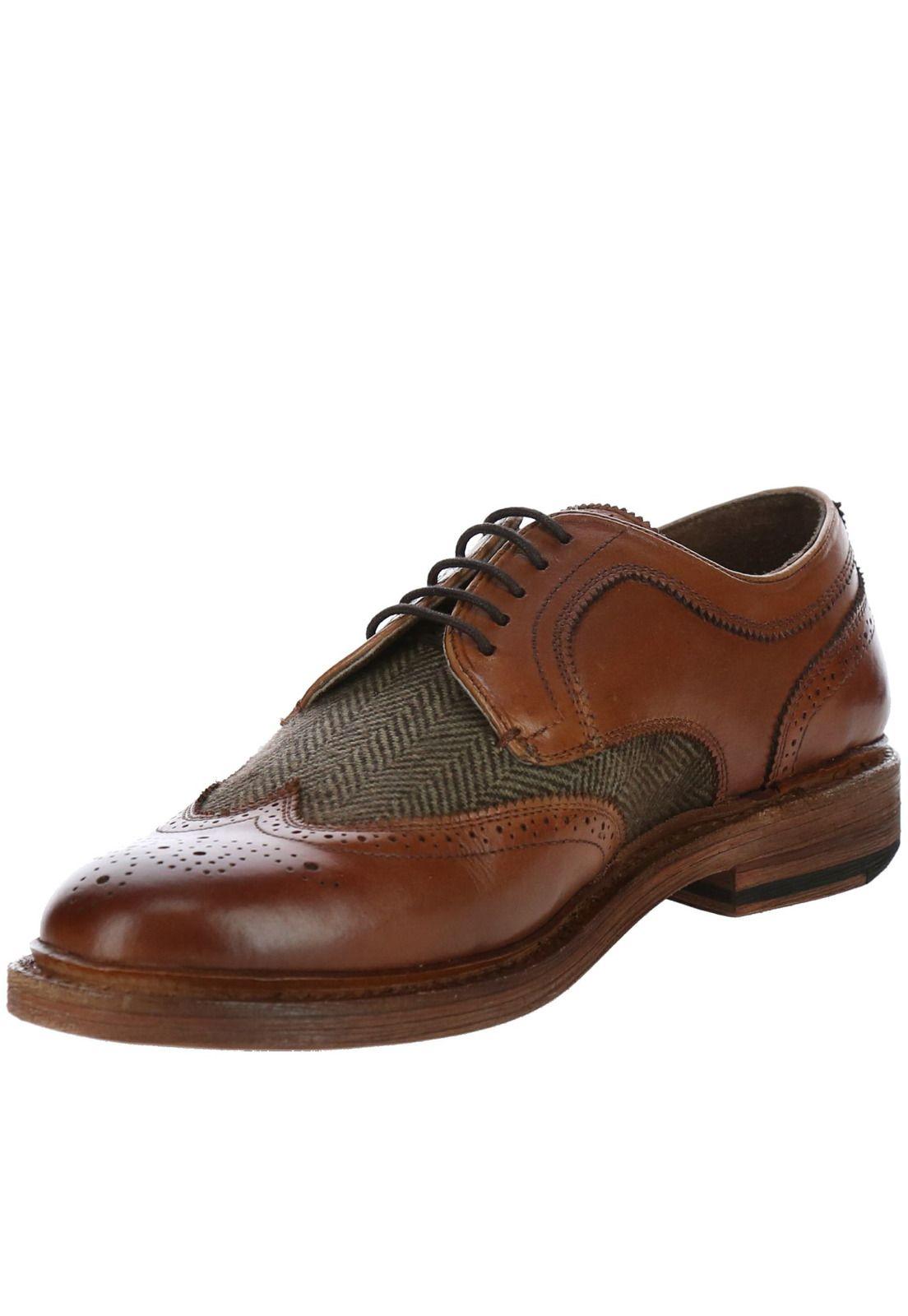 Zapato Cuero Brampton Café-0