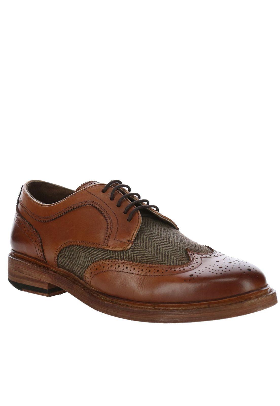Zapato Cuero Brampton Café-3