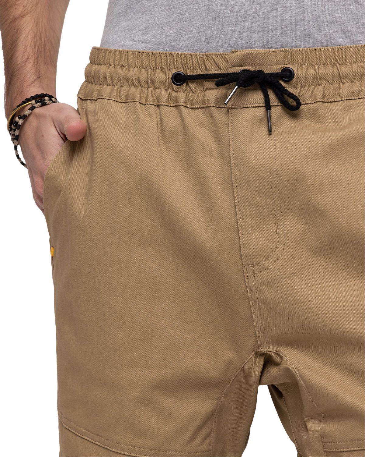 Short Foundation Cargo Sho Café Claro Hombre-6