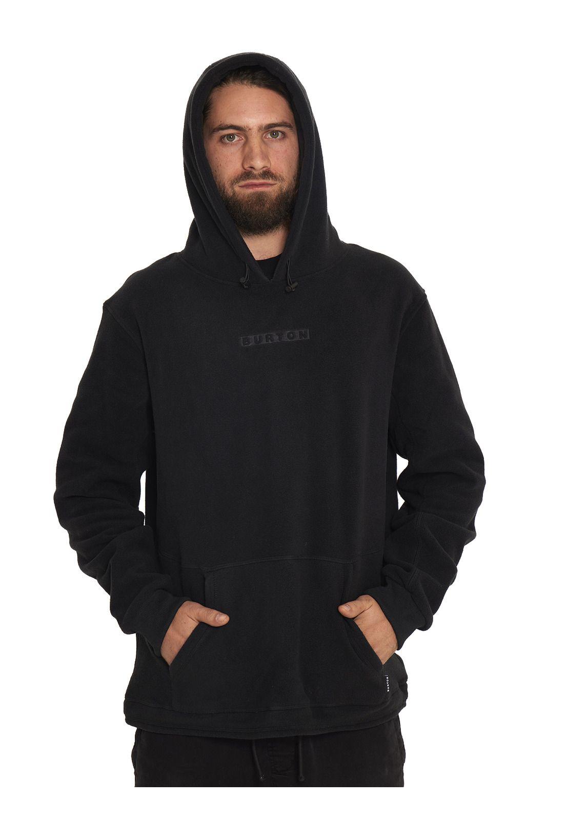 Polar unisex con gorro Negro-6