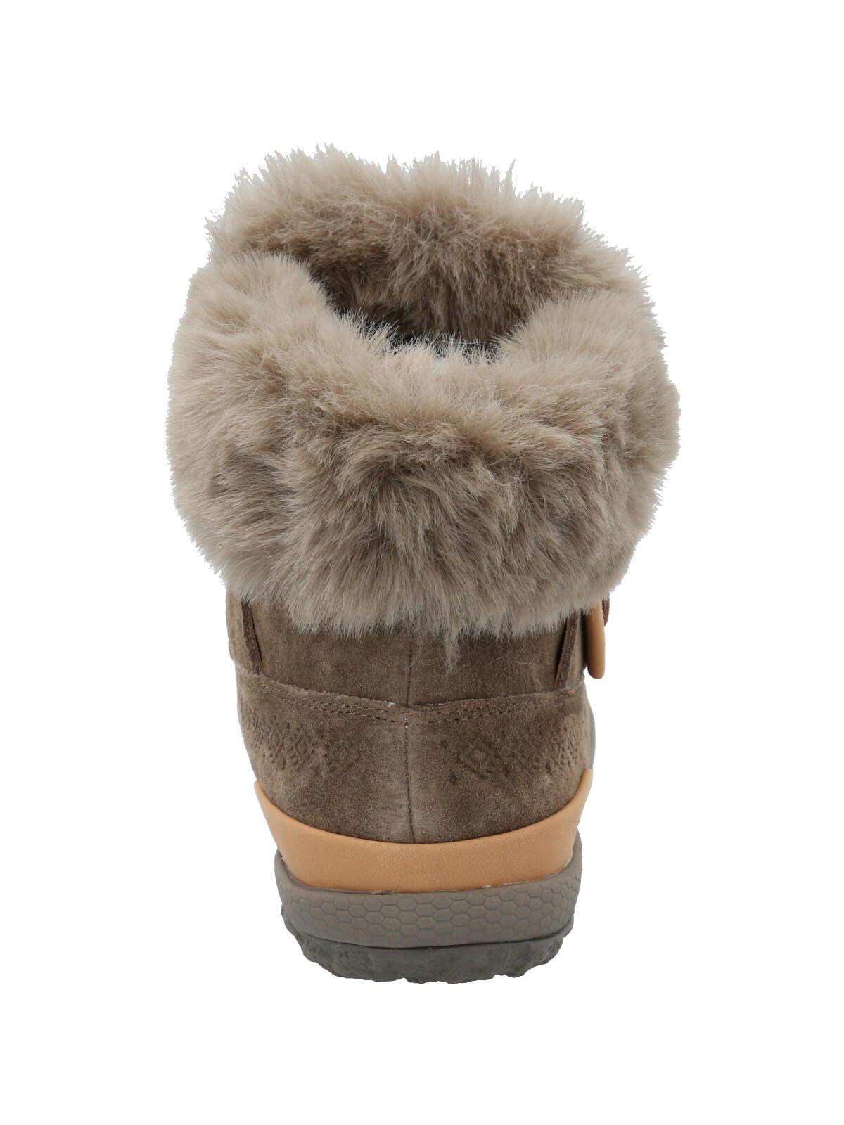 Botín Cuero Mujer Pepa Café-6