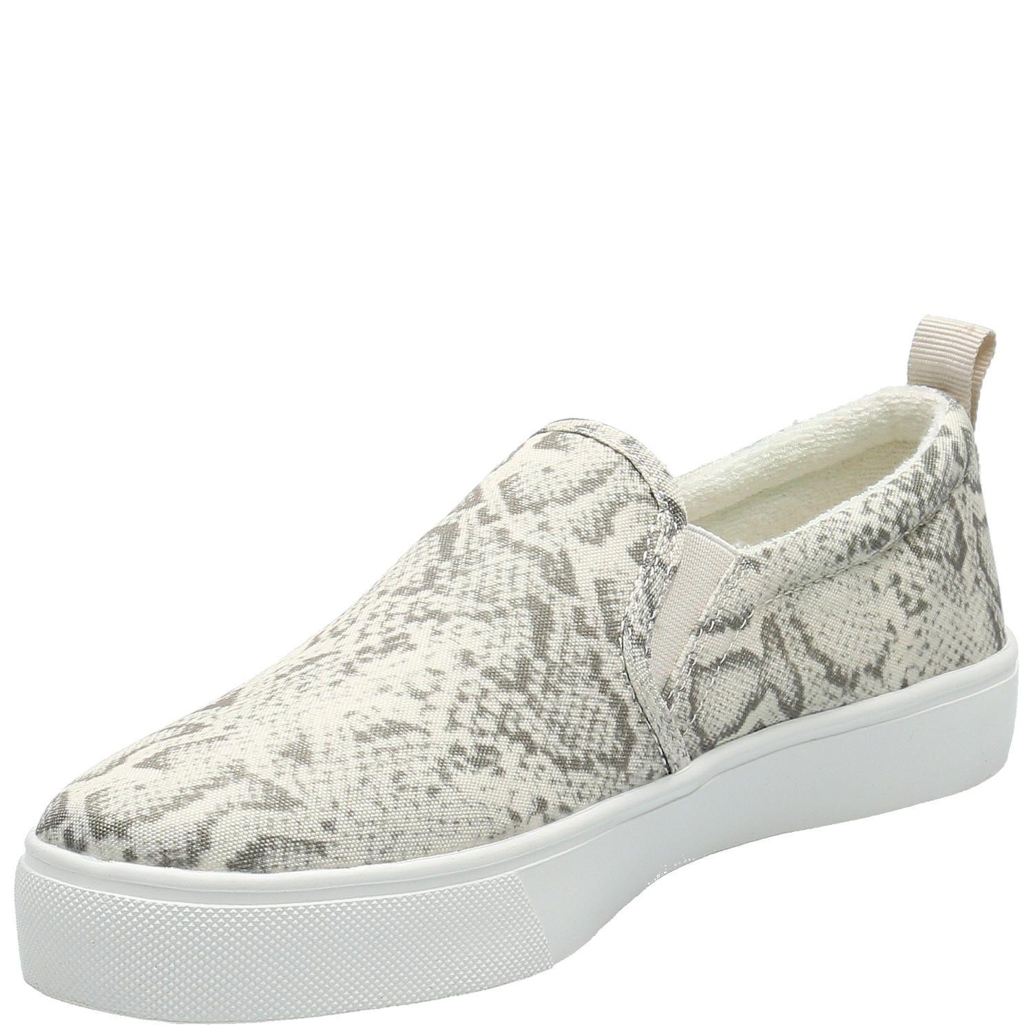 Zapatilla Mujer Animal Print Slip On Beige-4