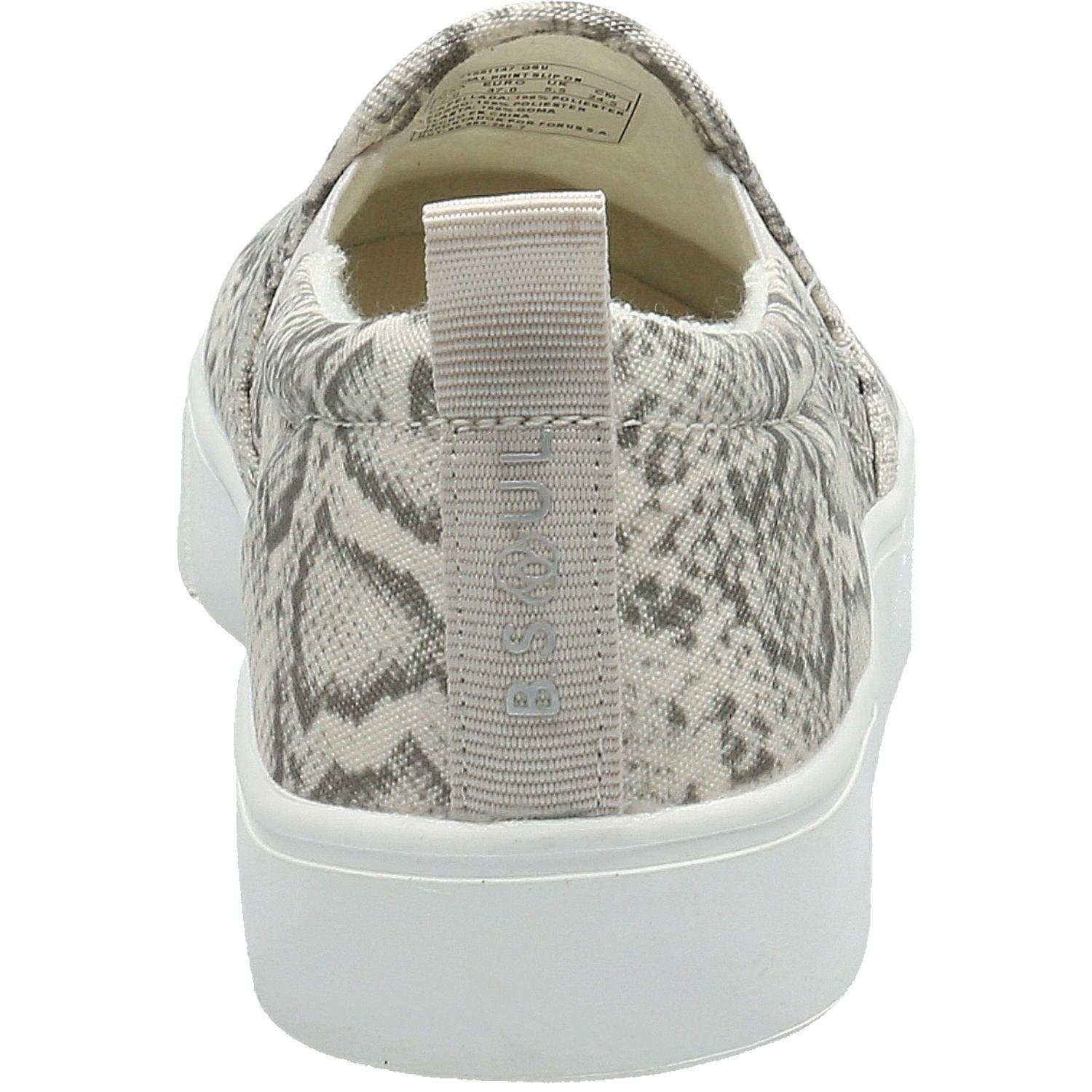Zapatilla Mujer Animal Print Slip On Beige-6
