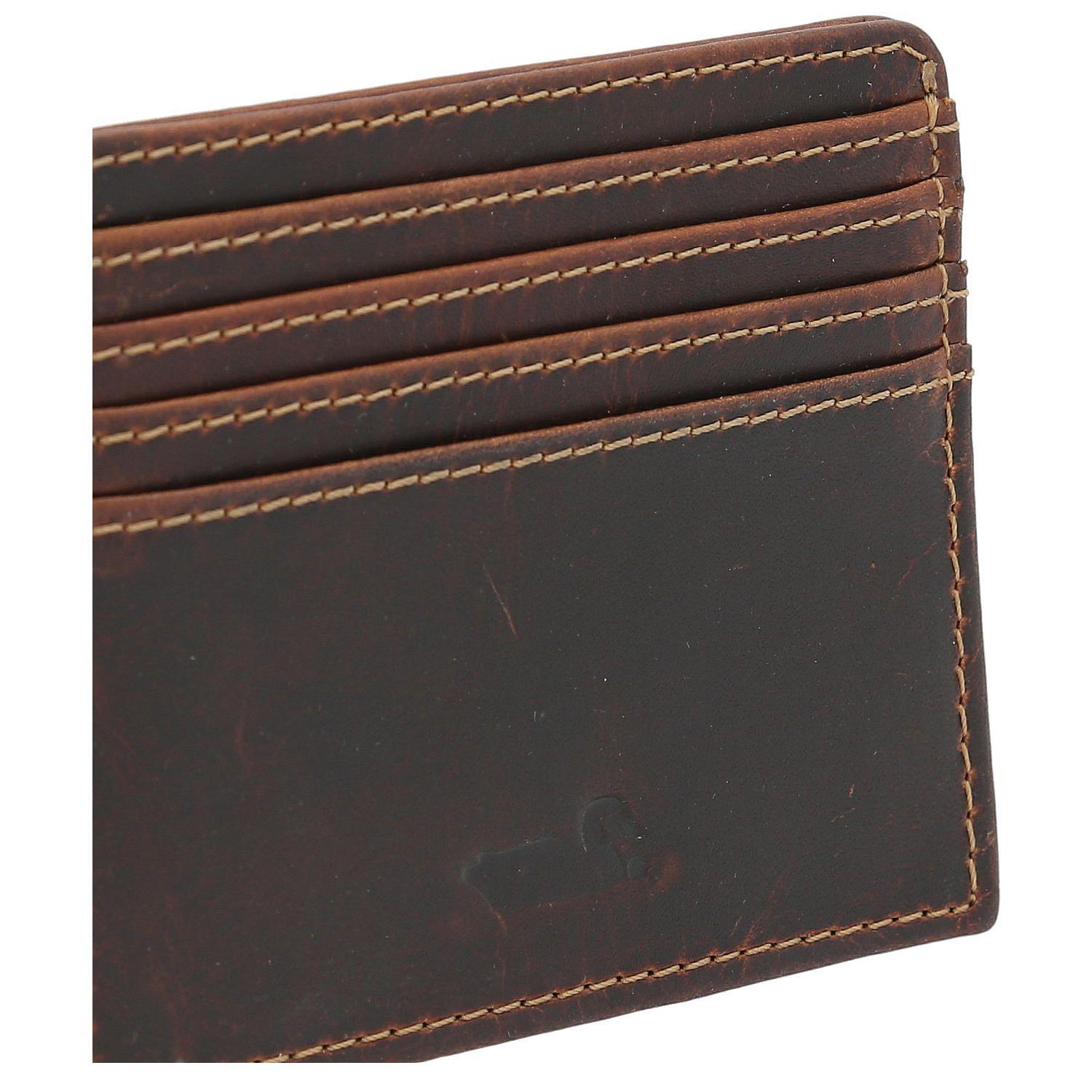 Tarjetero Cuero Hombre Htc 4Cardholder Café-3