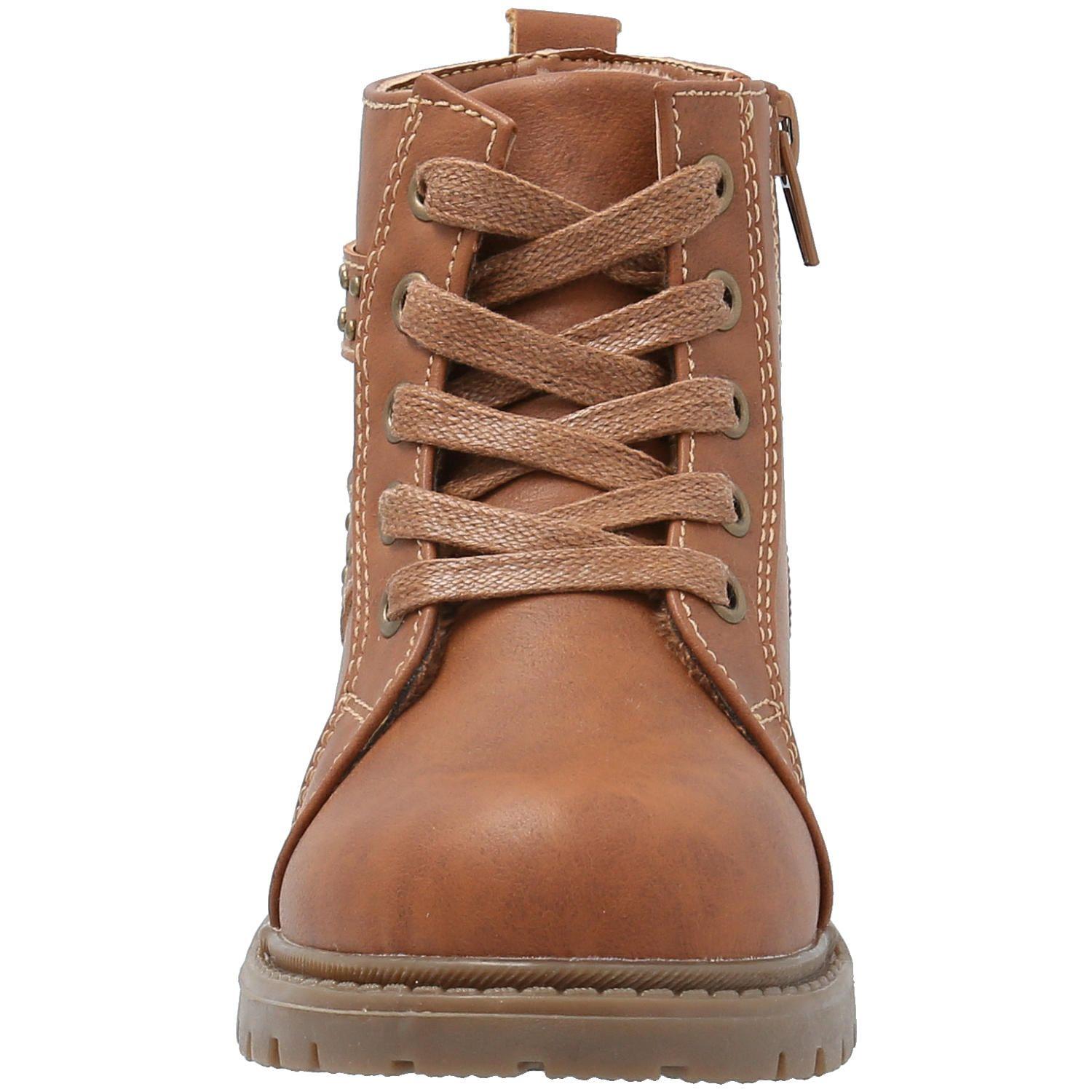 Botín Niña Alya Camel-3