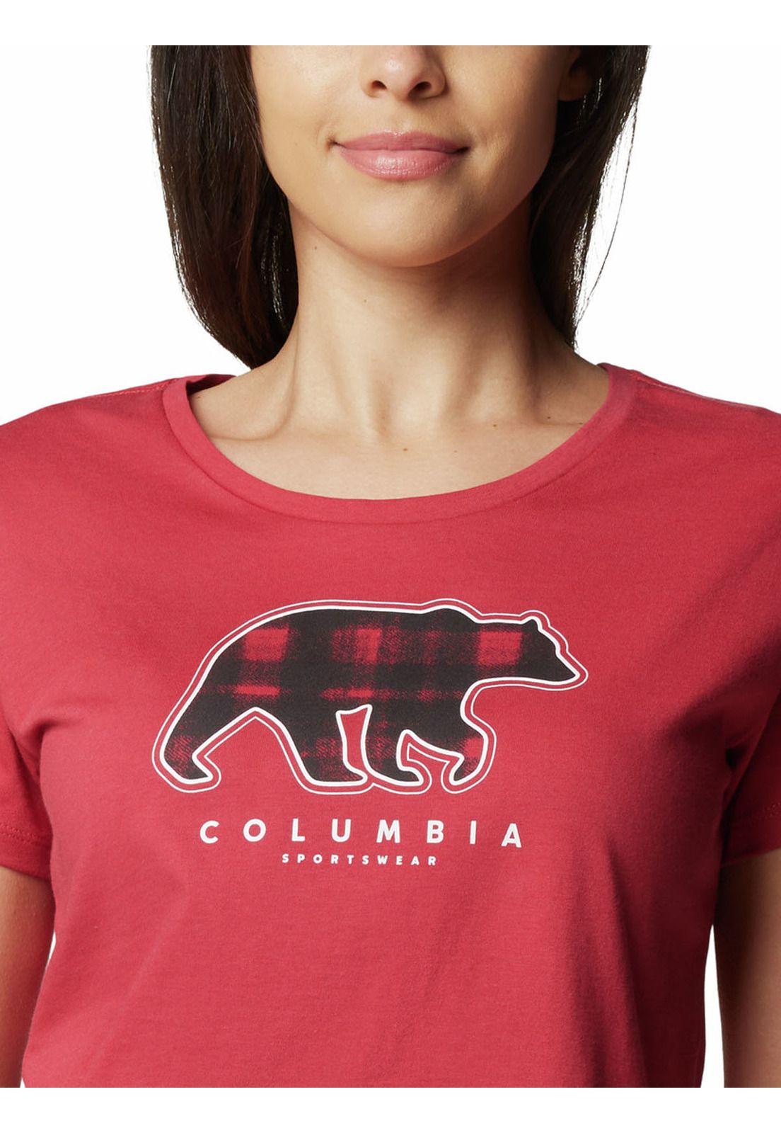 Polera Mujer Daisy Days Graphic Rojo-3