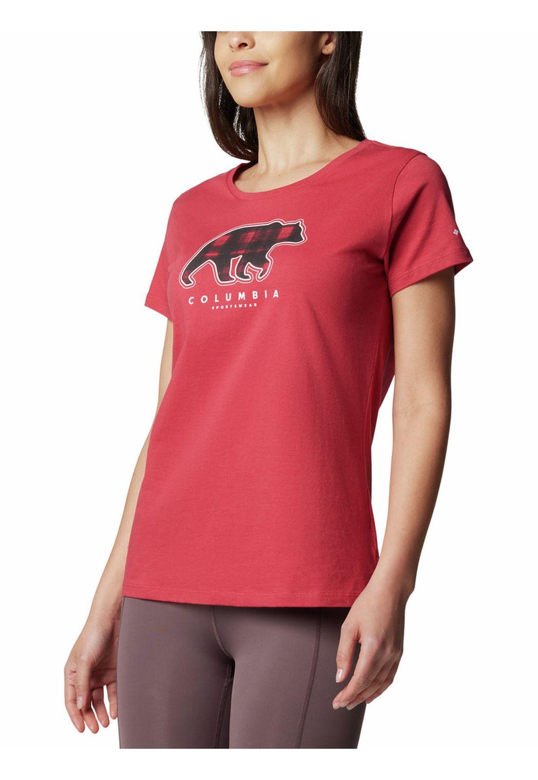 Polera Mujer Daisy Days Graphic Rojo-4