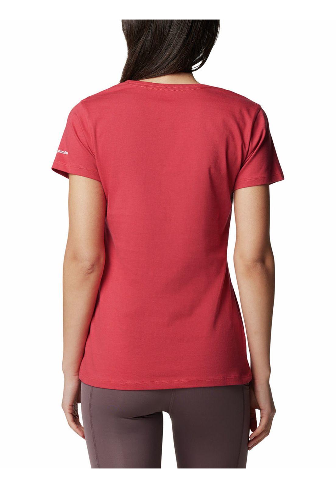 Polera Mujer Daisy Days Graphic Rojo-5