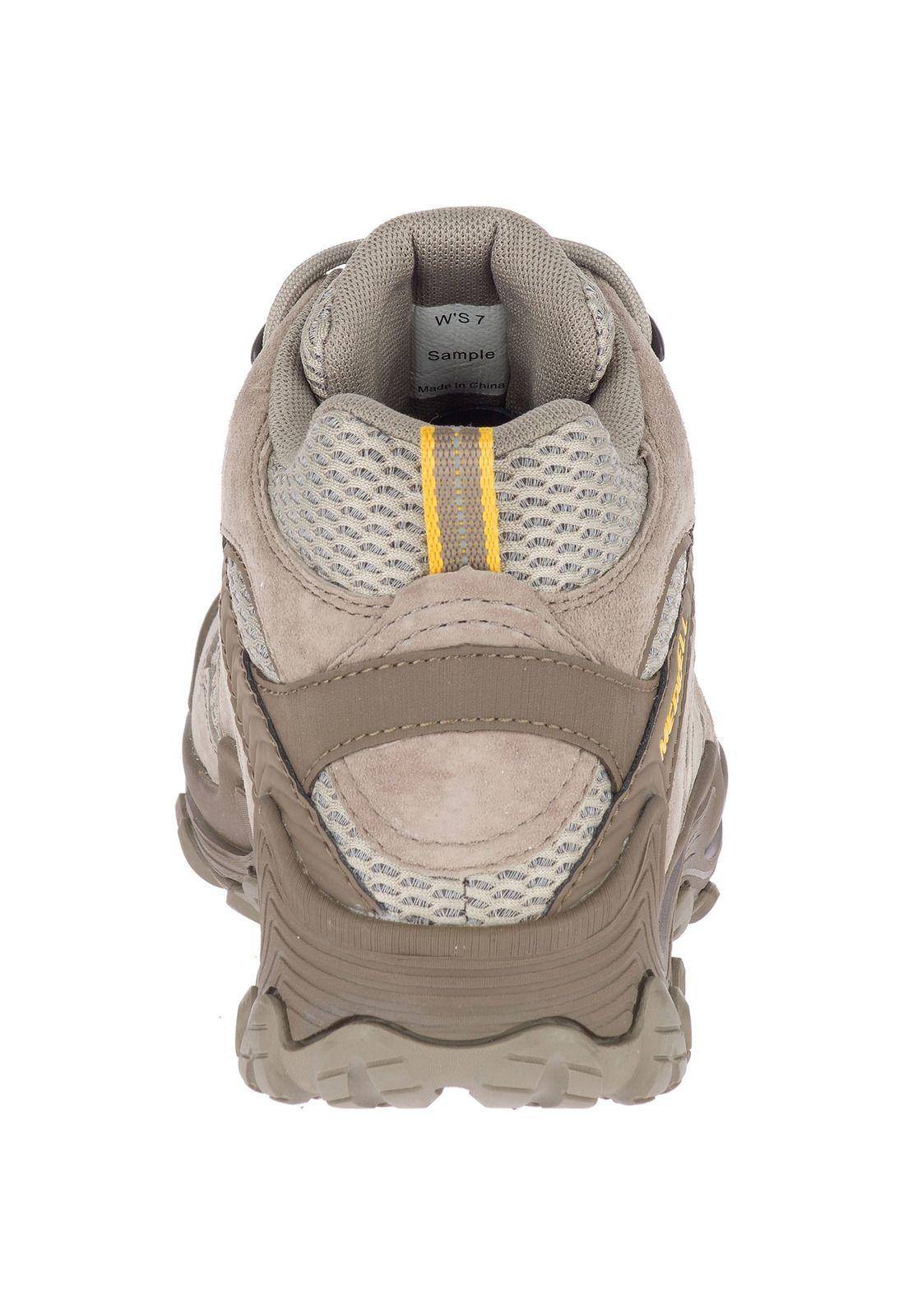 Botin Mujer Chameleon 7 Limit Mid Waterproof Café-4