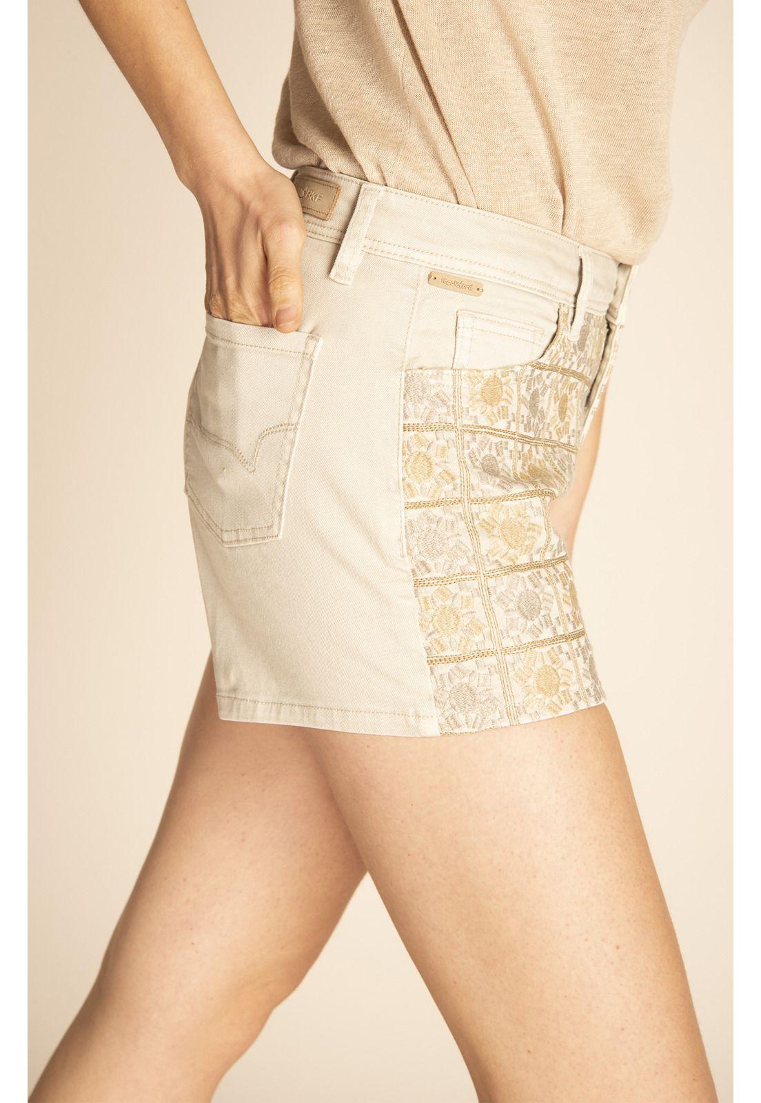 Shorts Mujer Aquitana Blanco-3