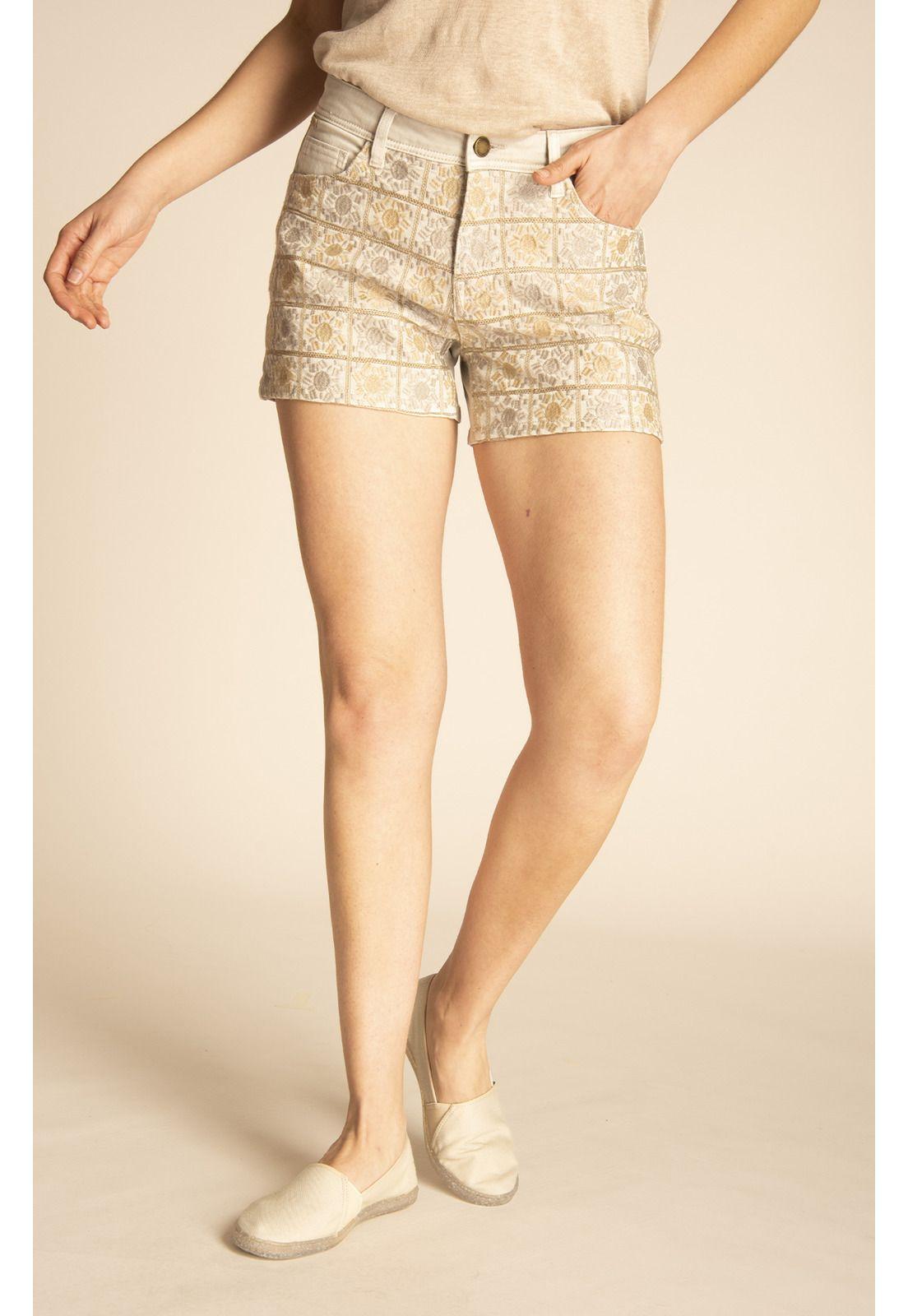 Shorts Mujer Aquitana Blanco-4