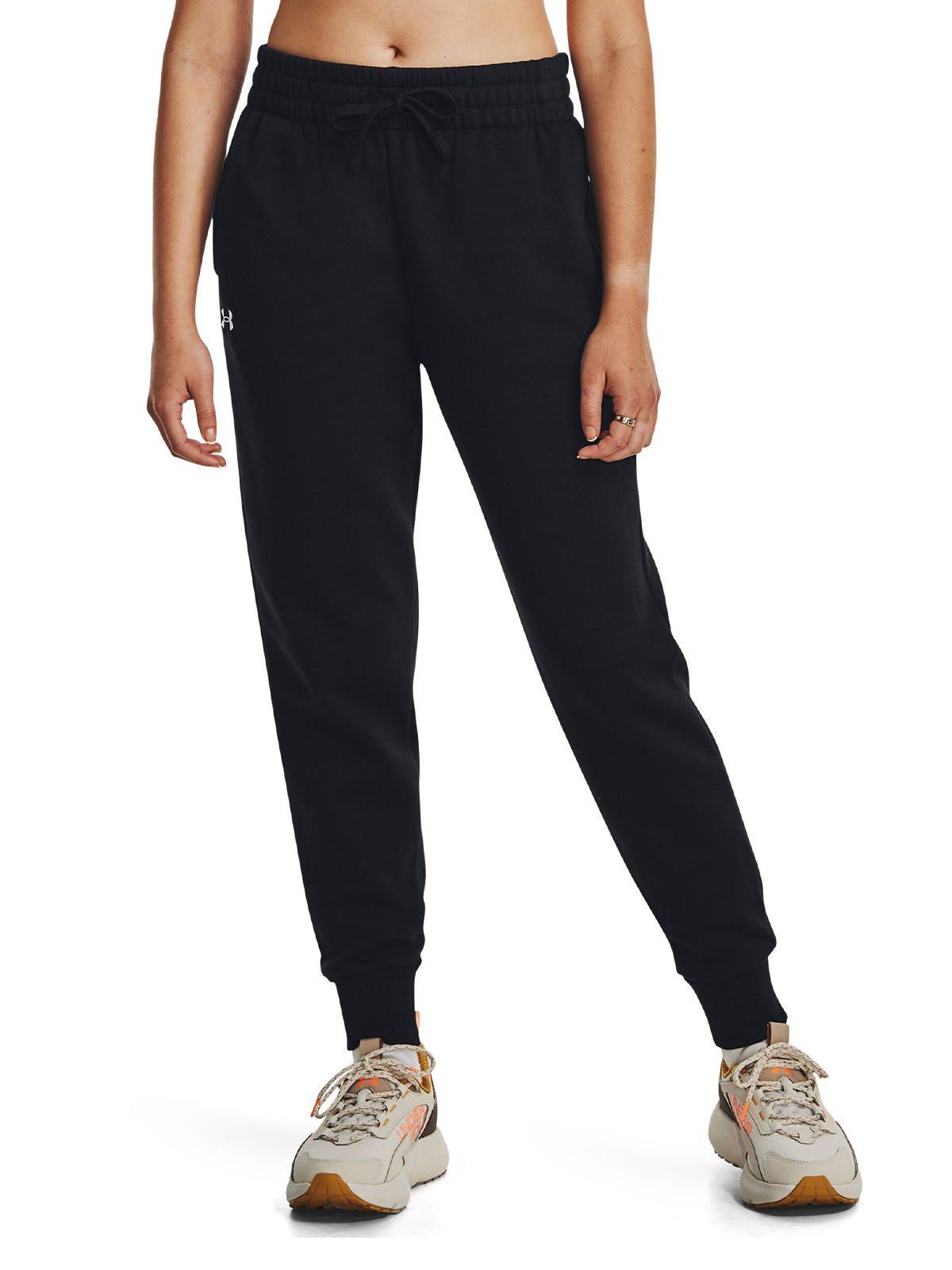 Joggers de polar UA Rival Negro para mujer-3