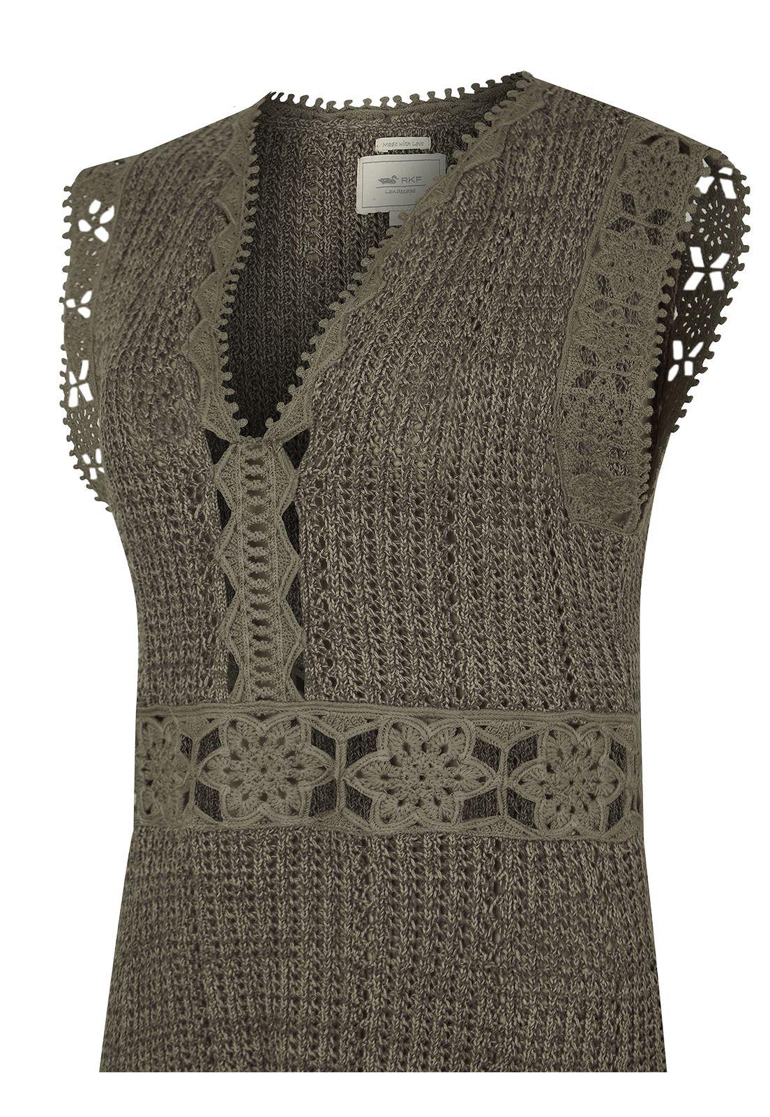 vestido Algodón Orgánico Verde Lito Mujer -3