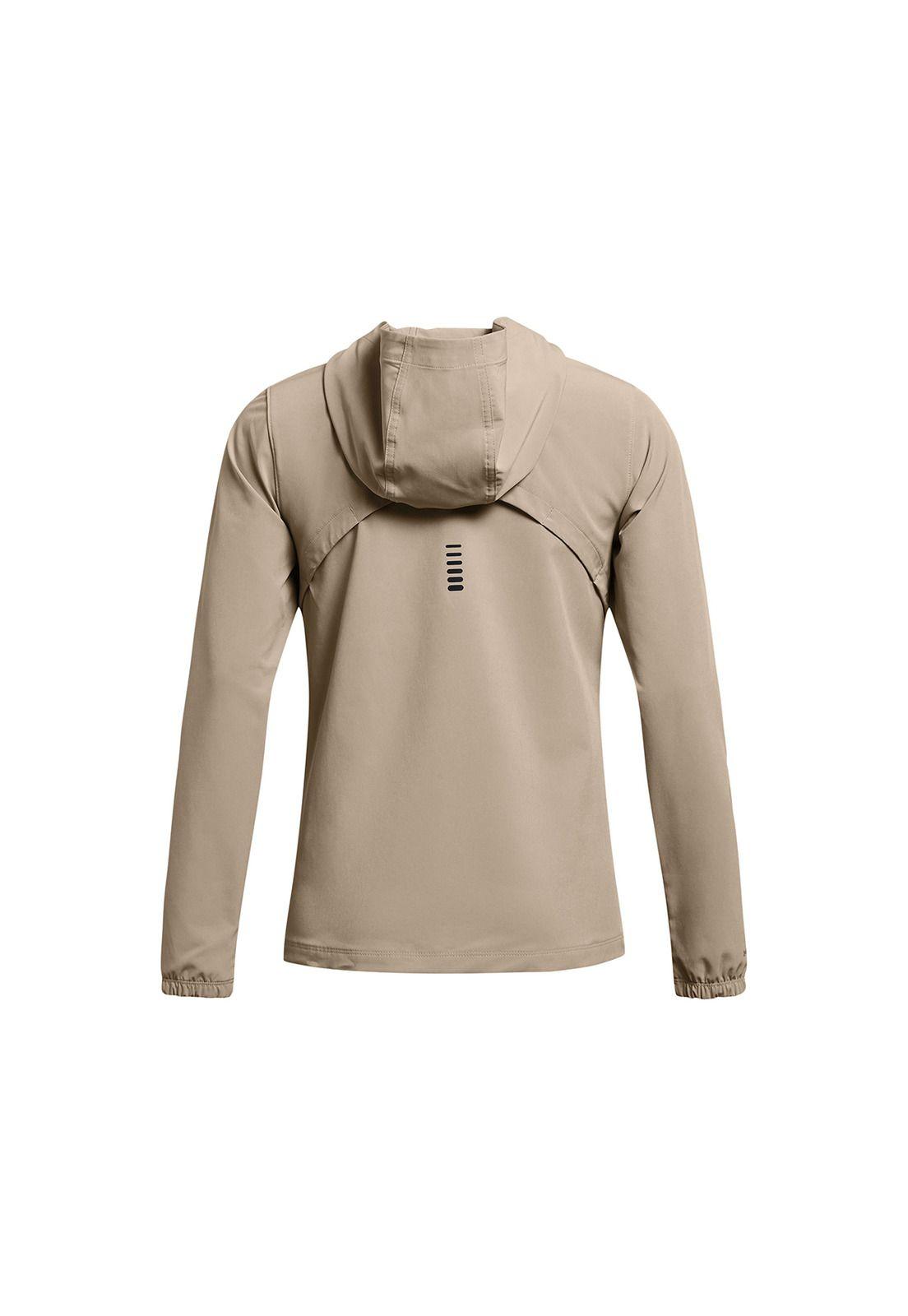 Chaqueta UA OutRun The Storm mujer Café-1