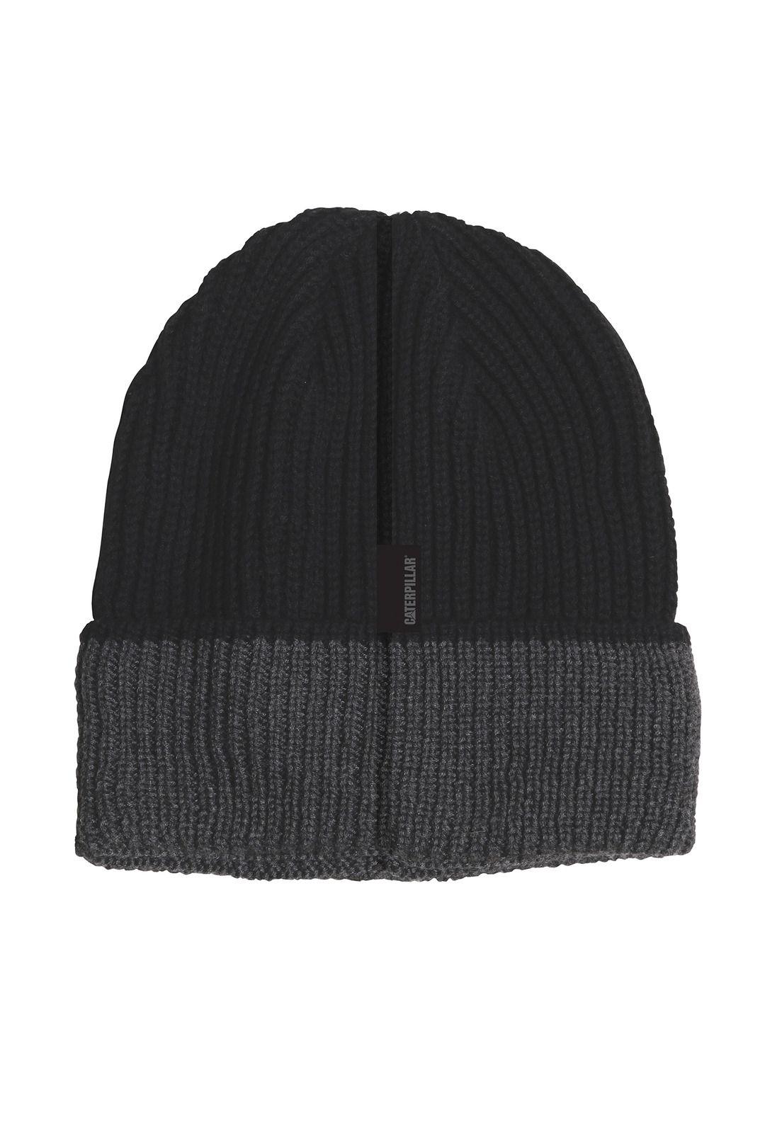 Gorro Lana Hombre Two Tone Beanie Negro-0