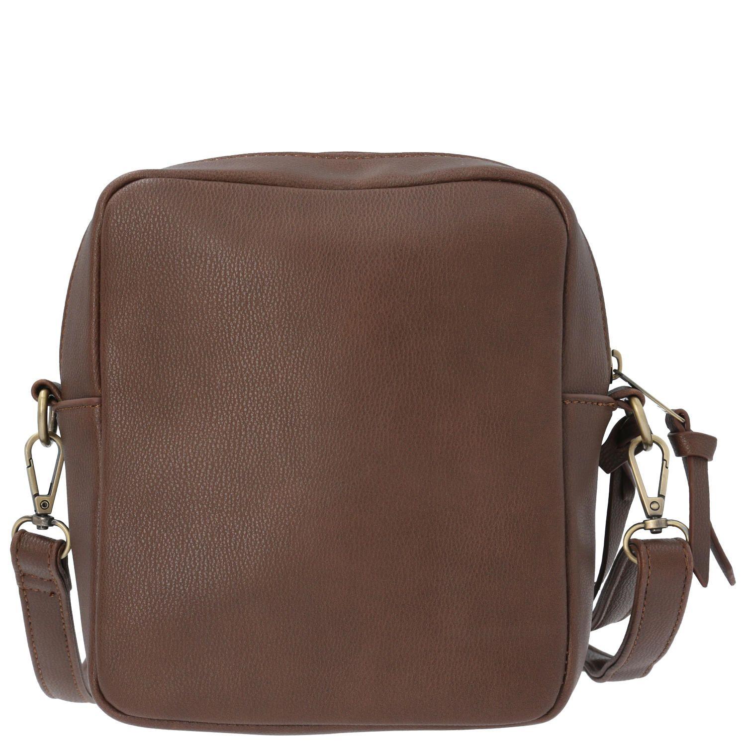 Cartera Mujer Barly Cross Multicolor Café-2