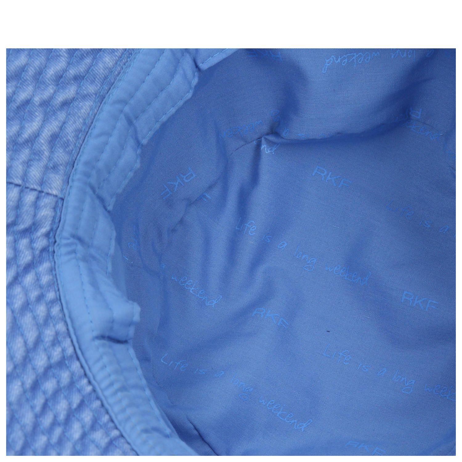 Gorro Algodón Unisex Bkt Patch Round Duck Azul-3