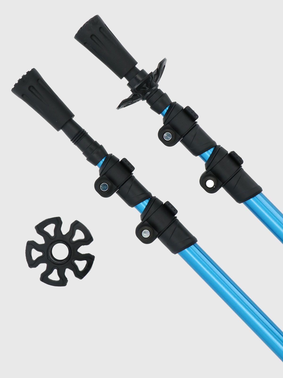 Bastón 6061 Aluminum Trekk Azul-2