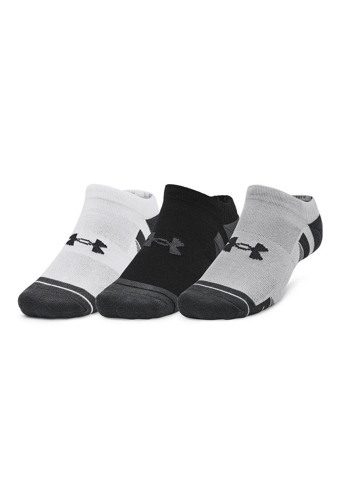 Pack 3 Calcetines unisex Tech Gris-2