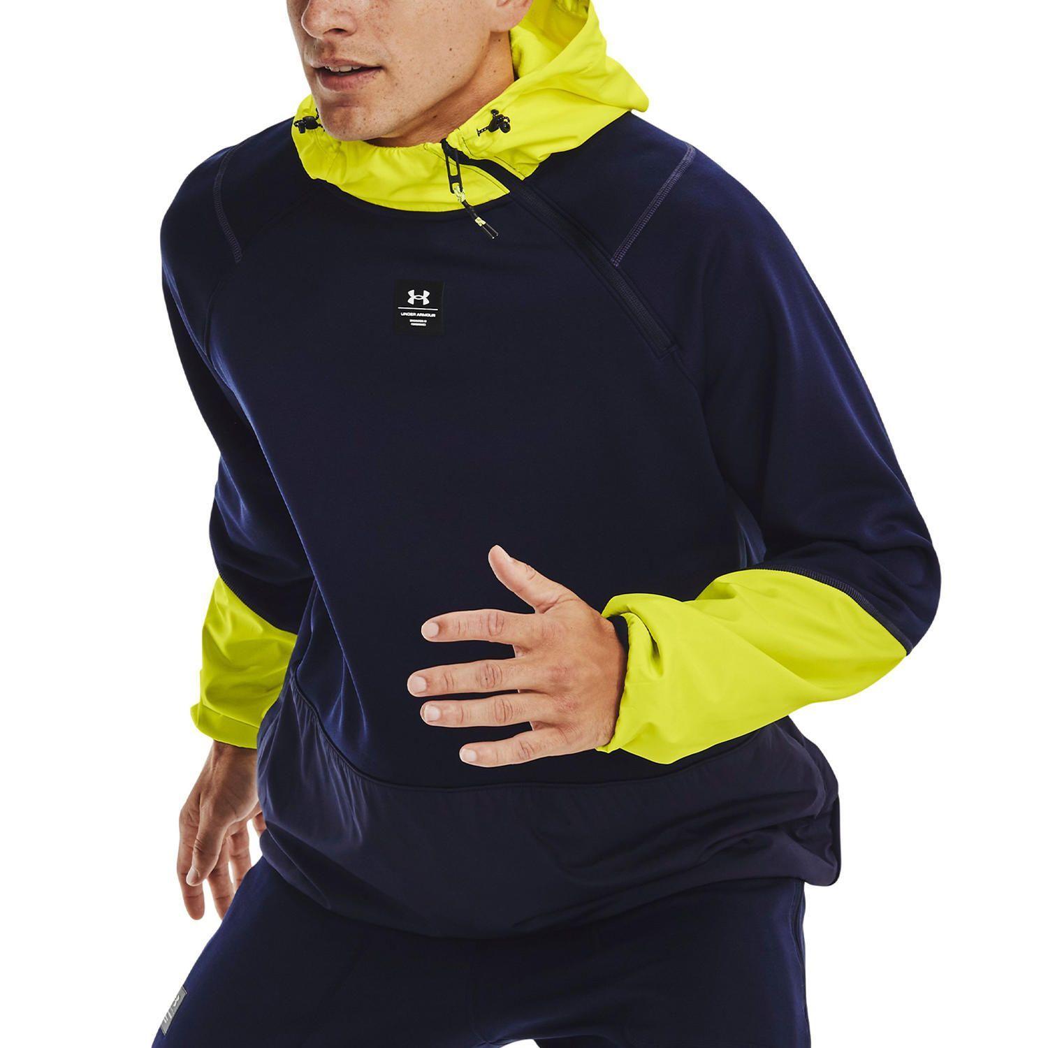 Polerón M/L Trainingrush™ Fleece Azul Hombre-5