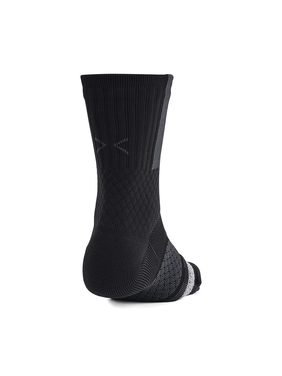 Calcetines mid unsex Curry ArmourDry Negro-1