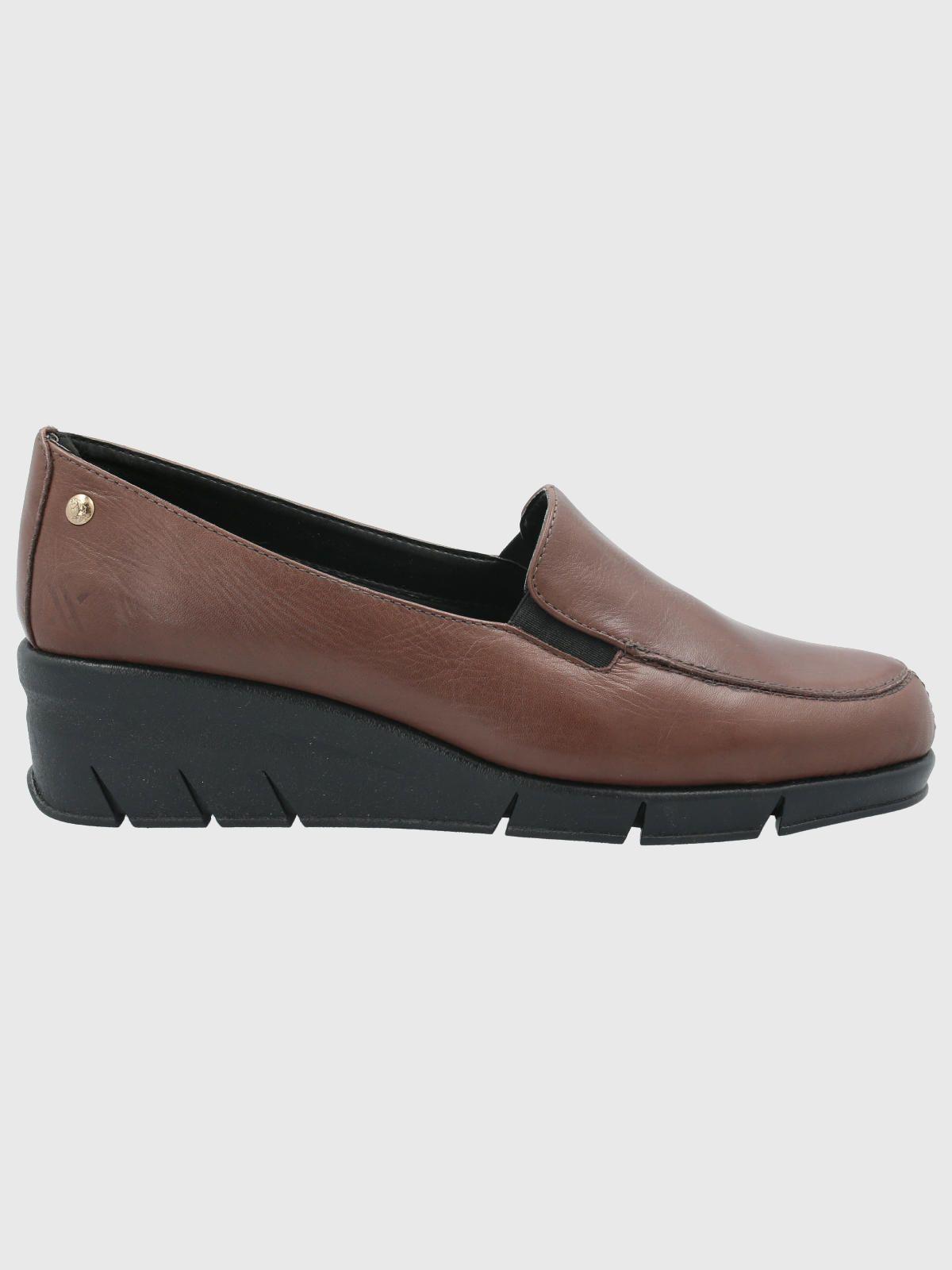 Zapato Cuero Mujer Huge Grant Too Café-1