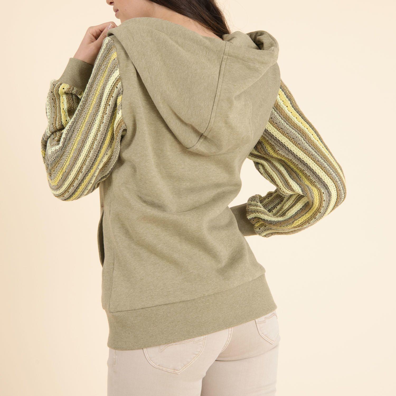 Polerón Algodón Org Mujer Palma Verde Petroleo-3