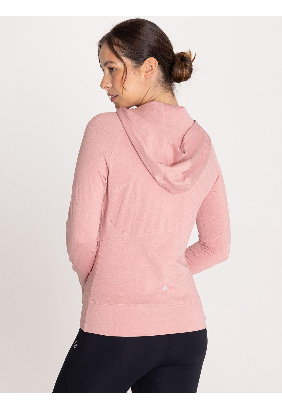 Polerón Mujer F Zip Hoodie Warmer Rosada-1