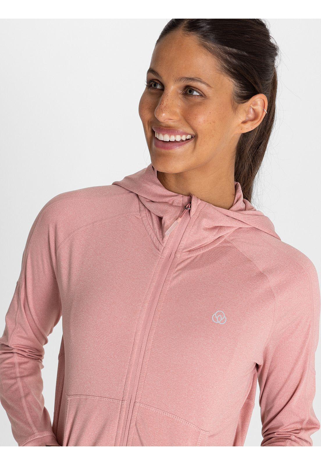 Polerón Mujer F Zip Hoodie Warmer Rosada-8