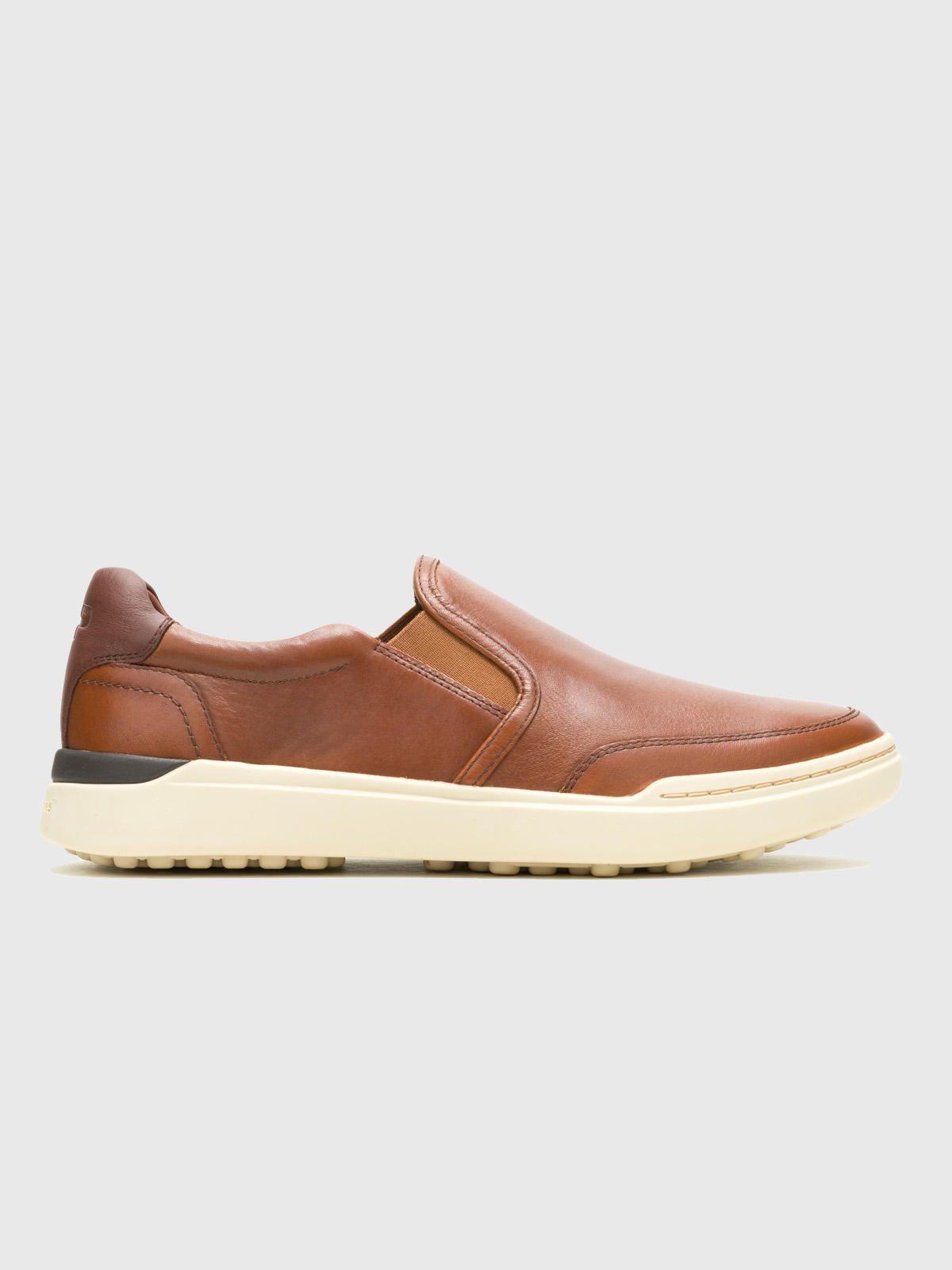 Slip On Cuero Hombre Wes Café-1