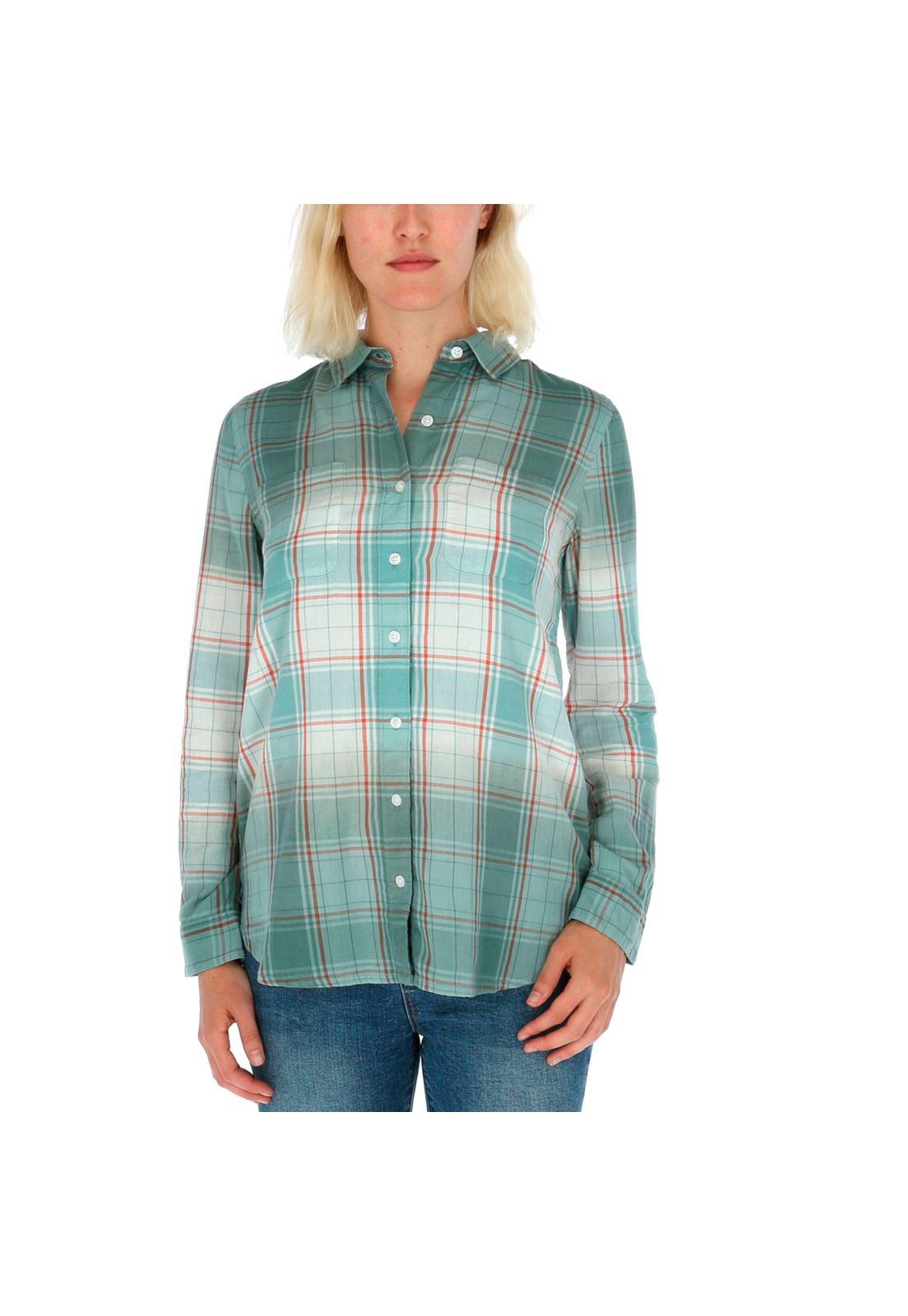 BLUSA M/L MUJER HANNAH L/S SHIRT CELESTE-0