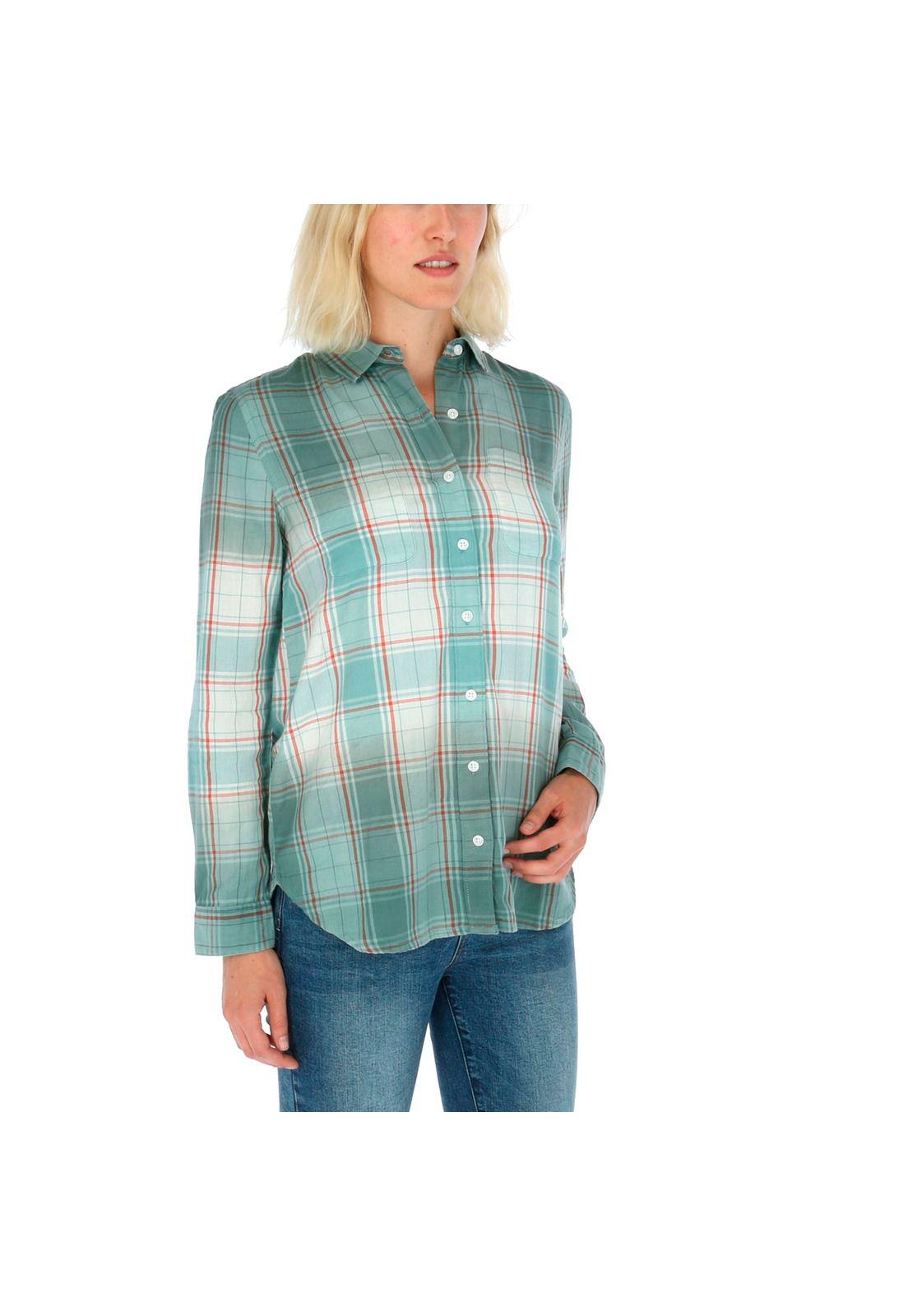 BLUSA M/L MUJER HANNAH L/S SHIRT CELESTE-3