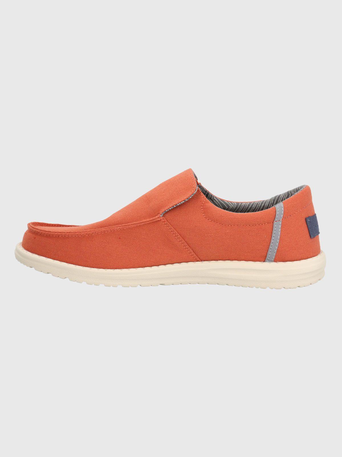 Zapatilla Naranja Hombre Gordon -4