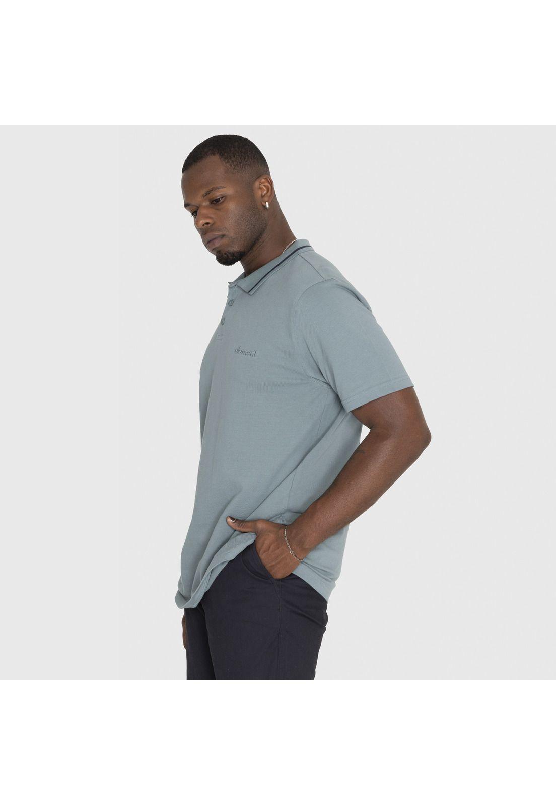 Polera M/C Myloh M Kttp Celeste Hombre-3