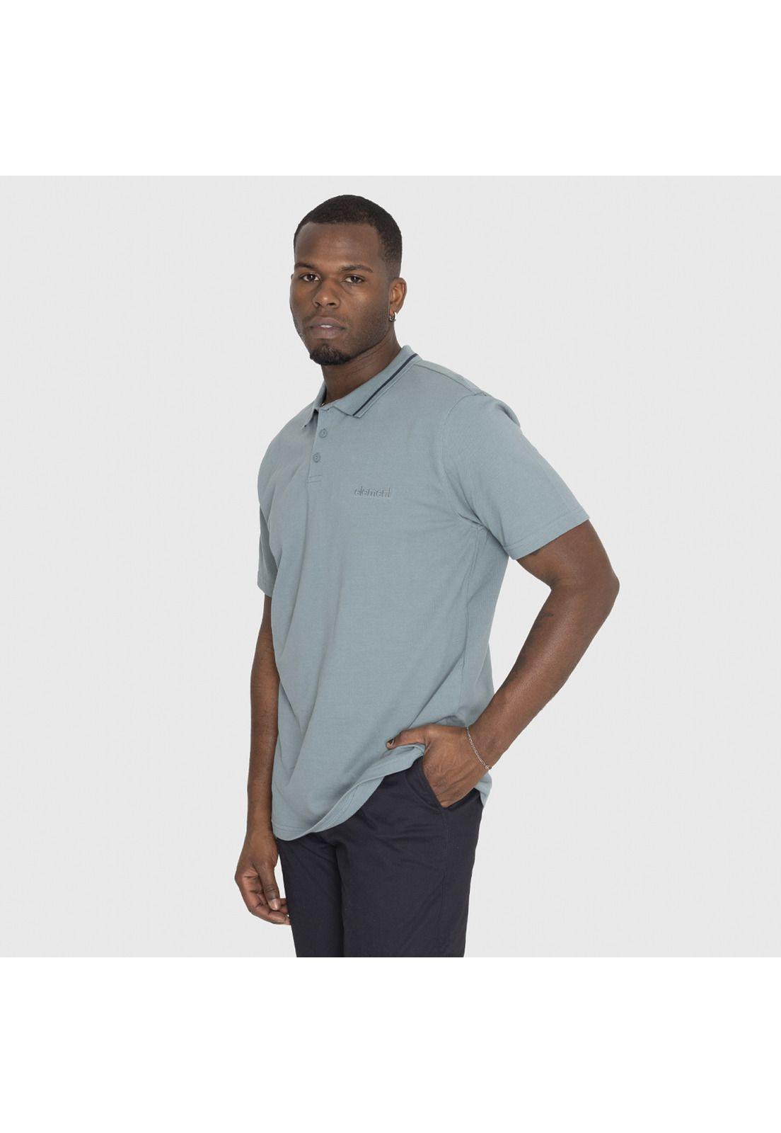 Polera M/C Myloh M Kttp Celeste Hombre-7
