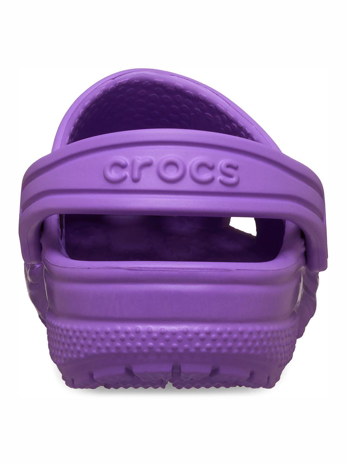 Zueco Niños Pequeños Classic Clog T Morado-6