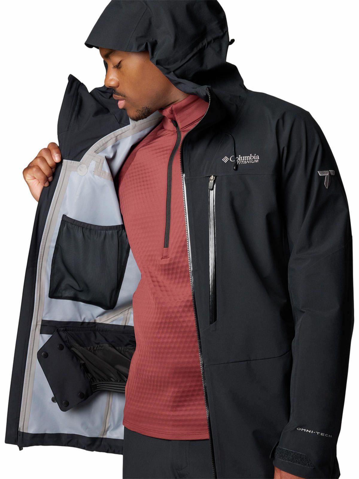 Cortaviento Hombre Platinum Ii 3L Ski Negro-9