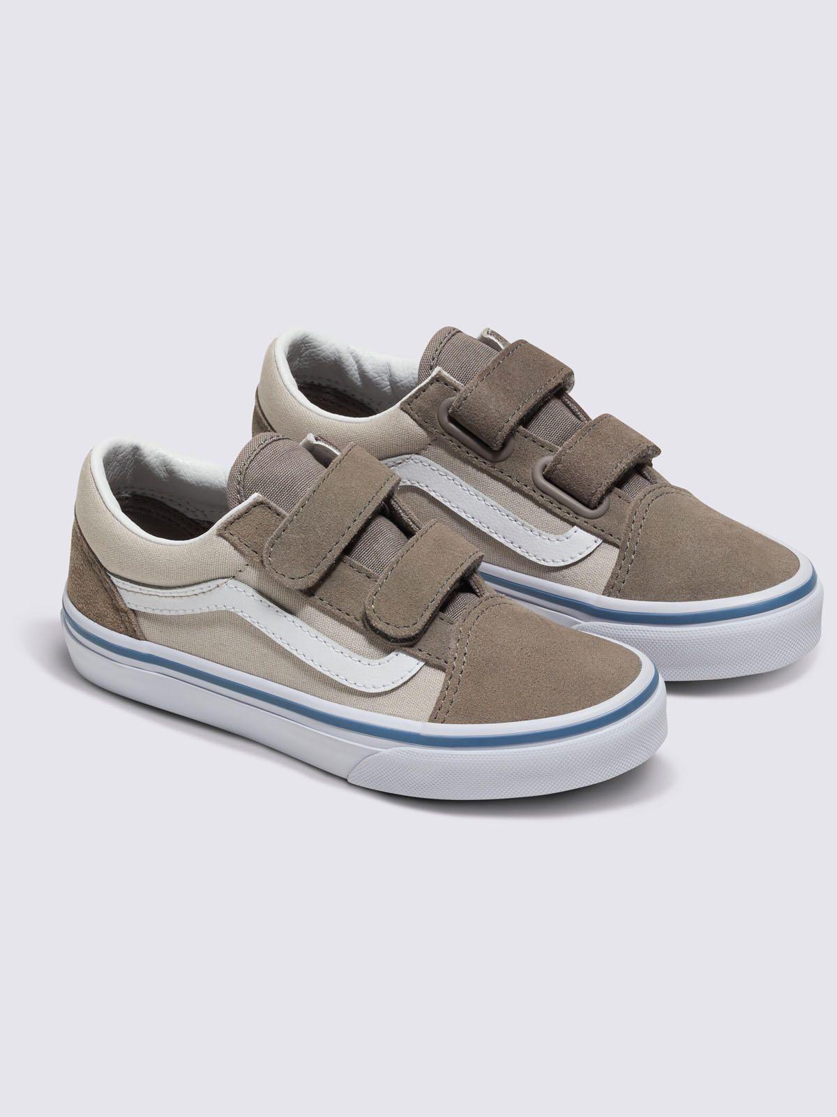 Zapatilla Urbana Nino Old Skool V Gris-0