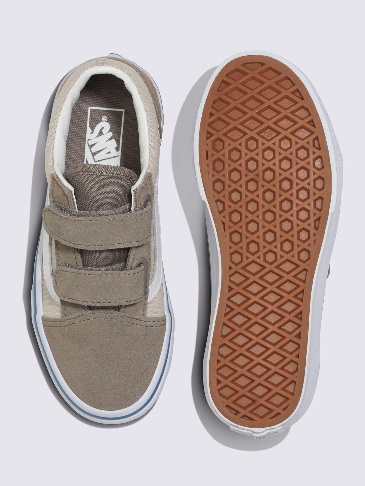 Zapatilla Urbana Nino Old Skool V Gris-3