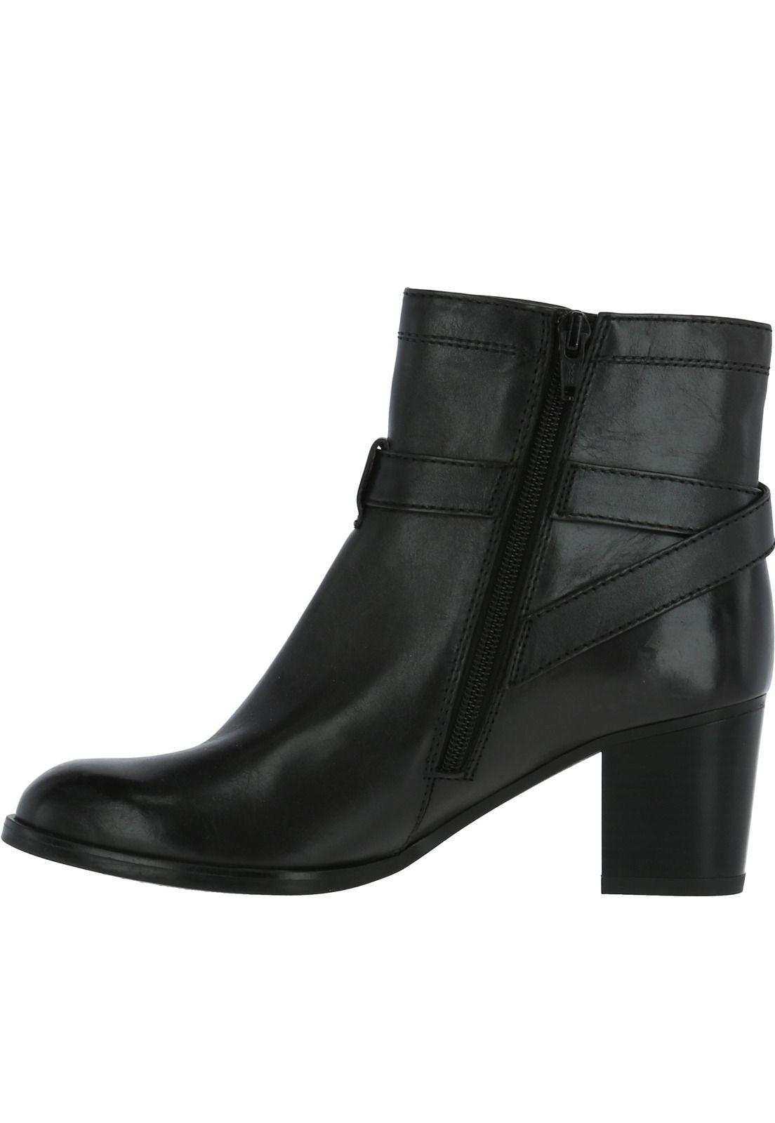 Botin Cuero Zinerva Grafito Mujer Rockford-2