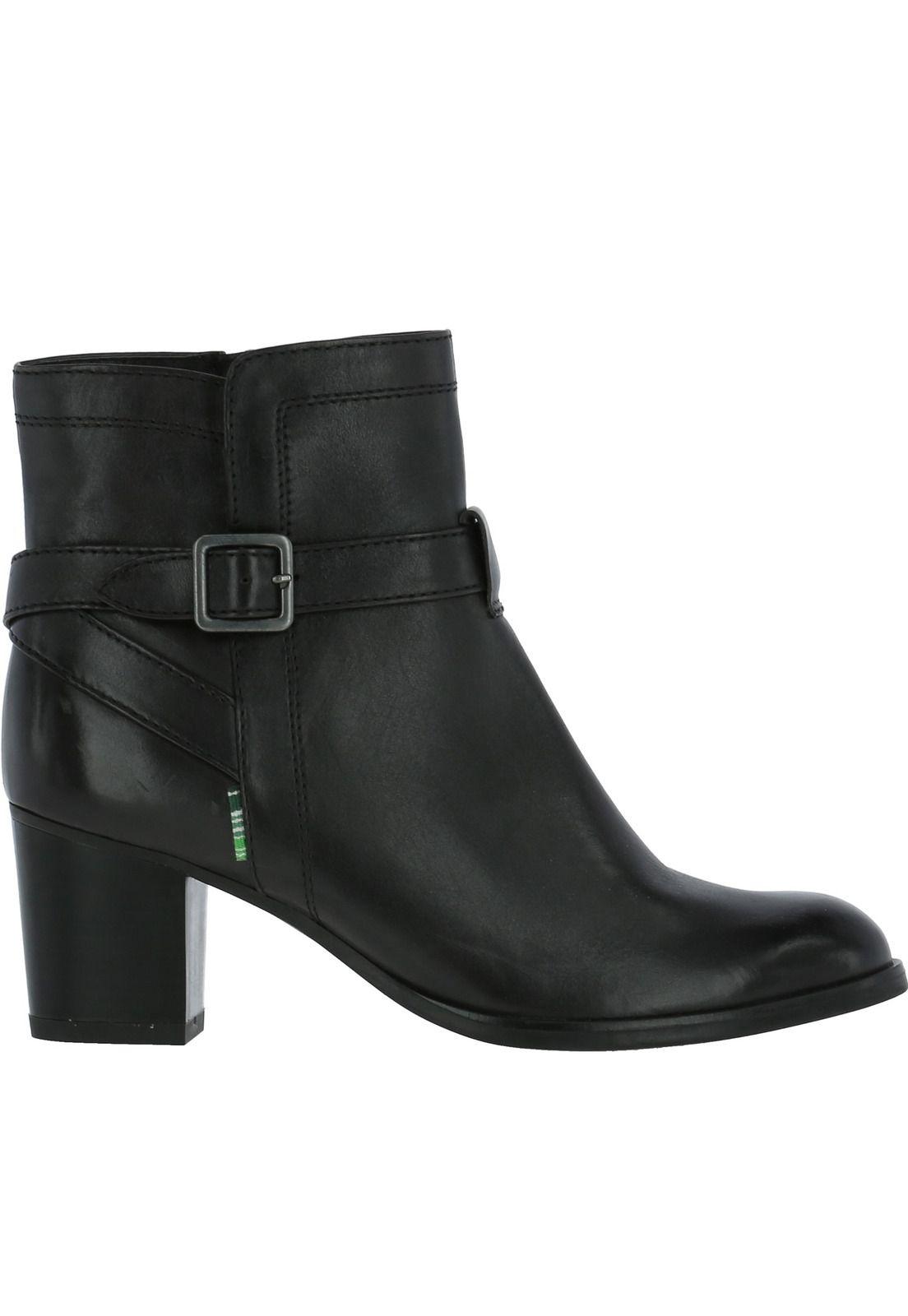 Botin Cuero Zinerva Grafito Mujer Rockford-3