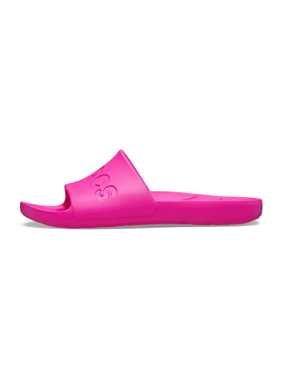 Sandalia Crocs Mujer Slide Rosado-1