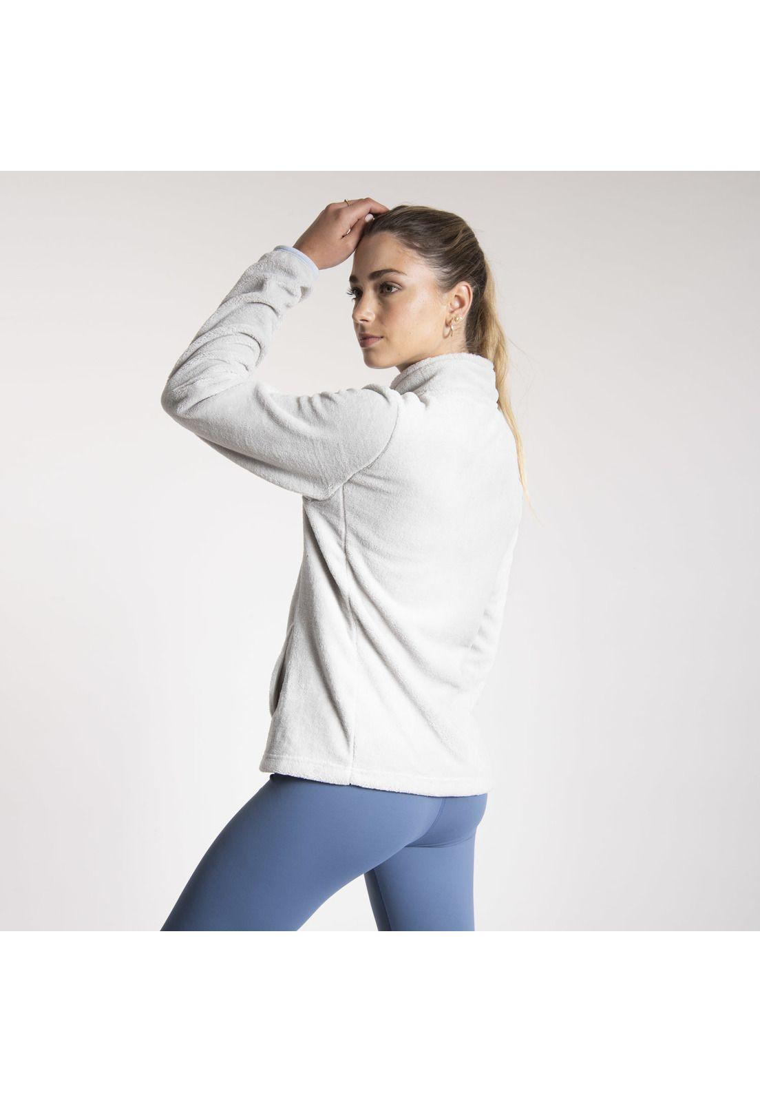 Polar Mujer Shaggy Prema Ii Gris Claro-2