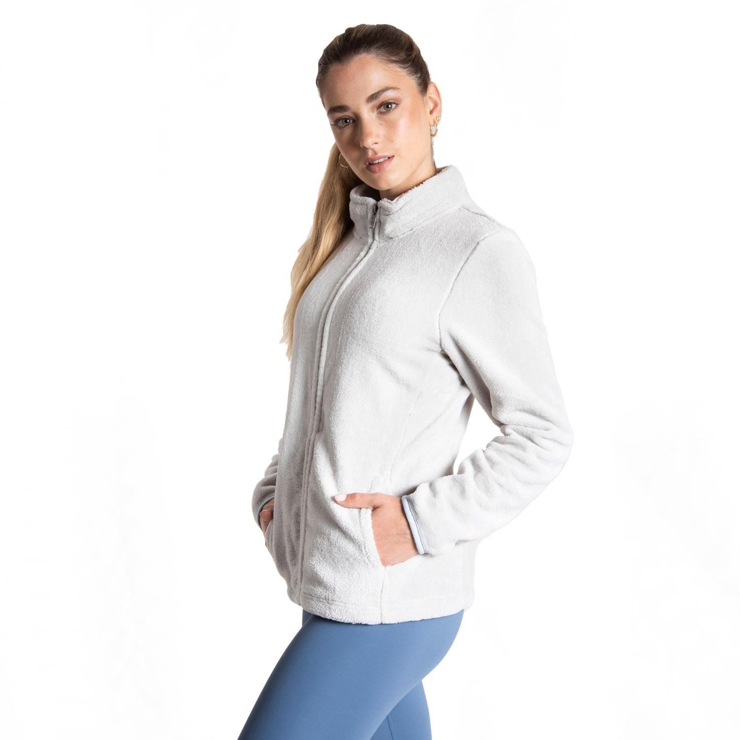 Polar Mujer Shaggy Prema Ii Gris Claro-0