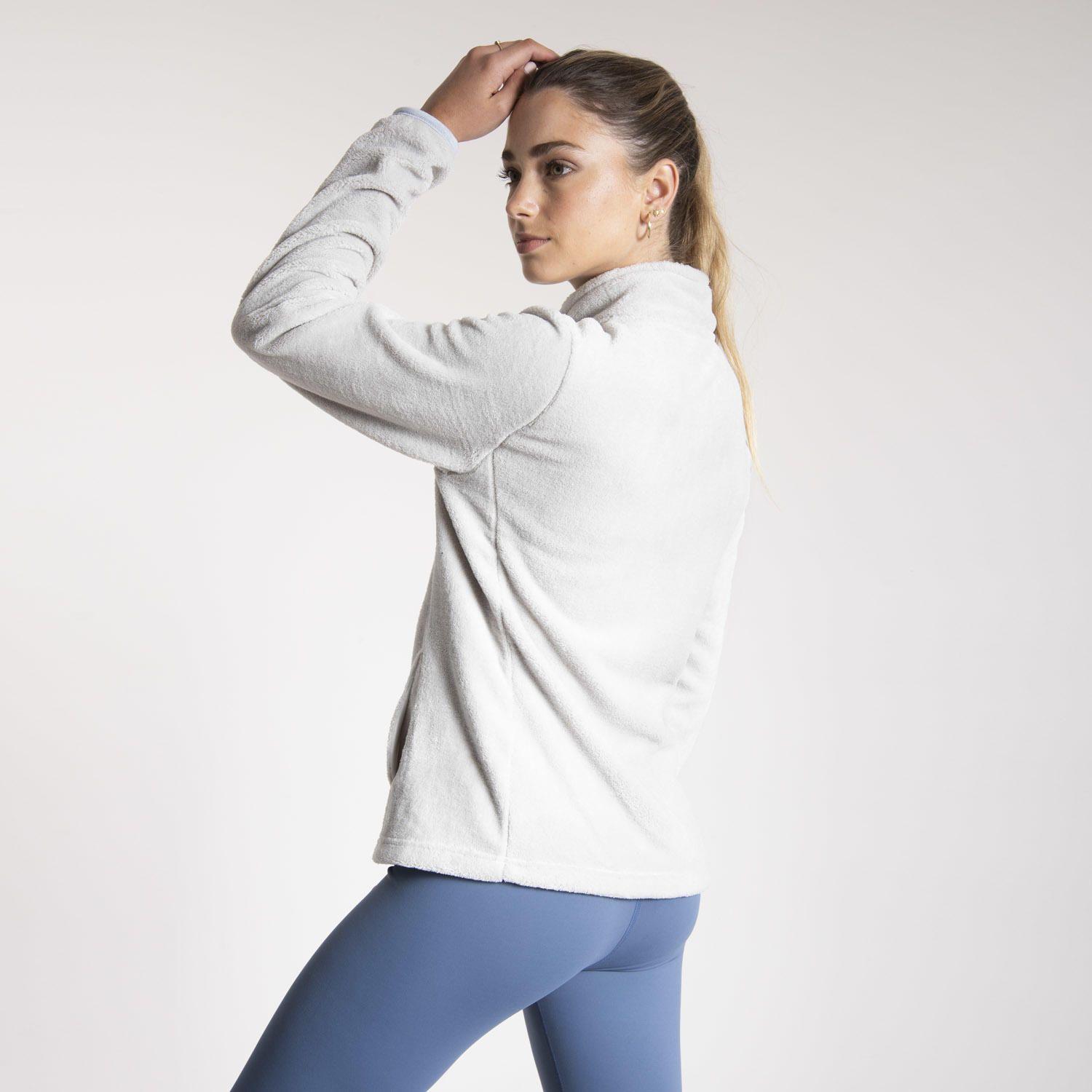 Polar Mujer Shaggy Prema Ii Gris Claro-2
